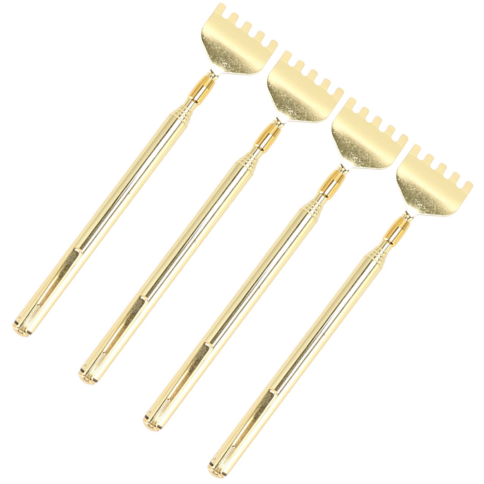 4PCS Extendable Back Scratcher Portable Stainless Steel Telescoping Back view 6