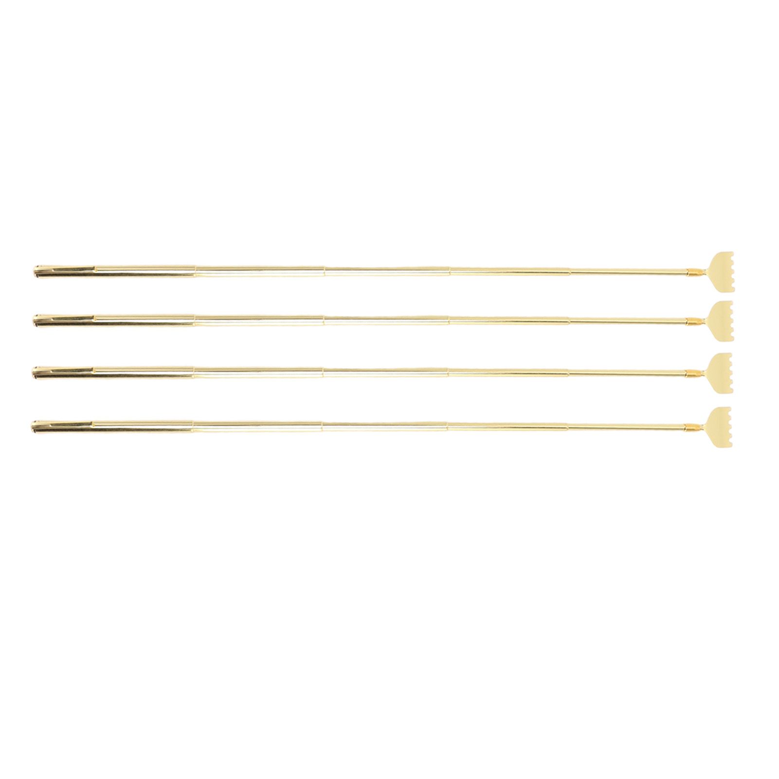 4PCS Extendable Back Scratcher Portable Stainless Steel Telescoping Back view 8