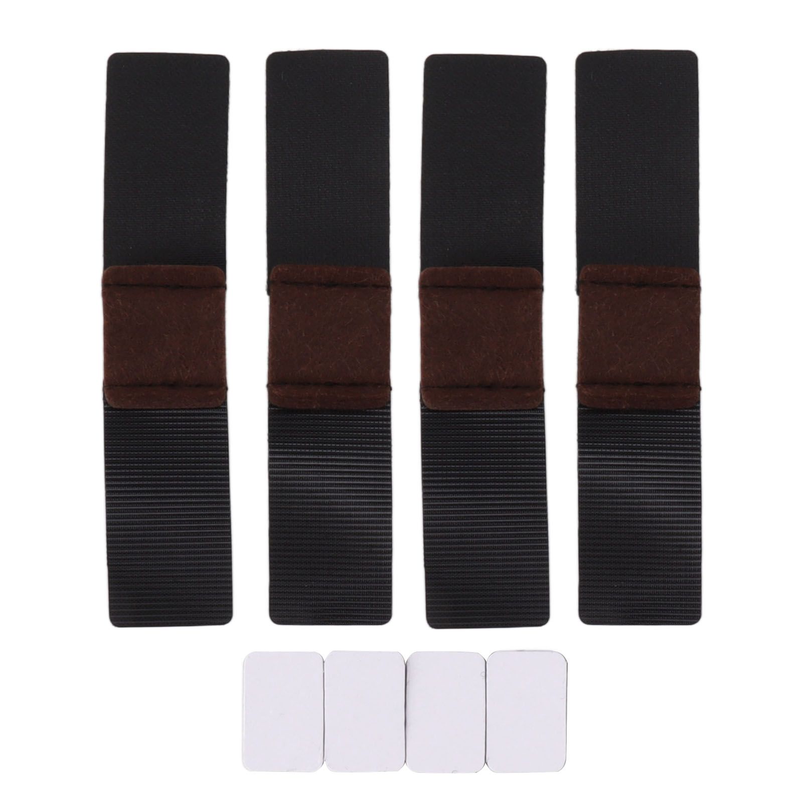 Arched Felt Furniture Pads with Hook Loop Fasteners Sled Base Floor Saver view 2