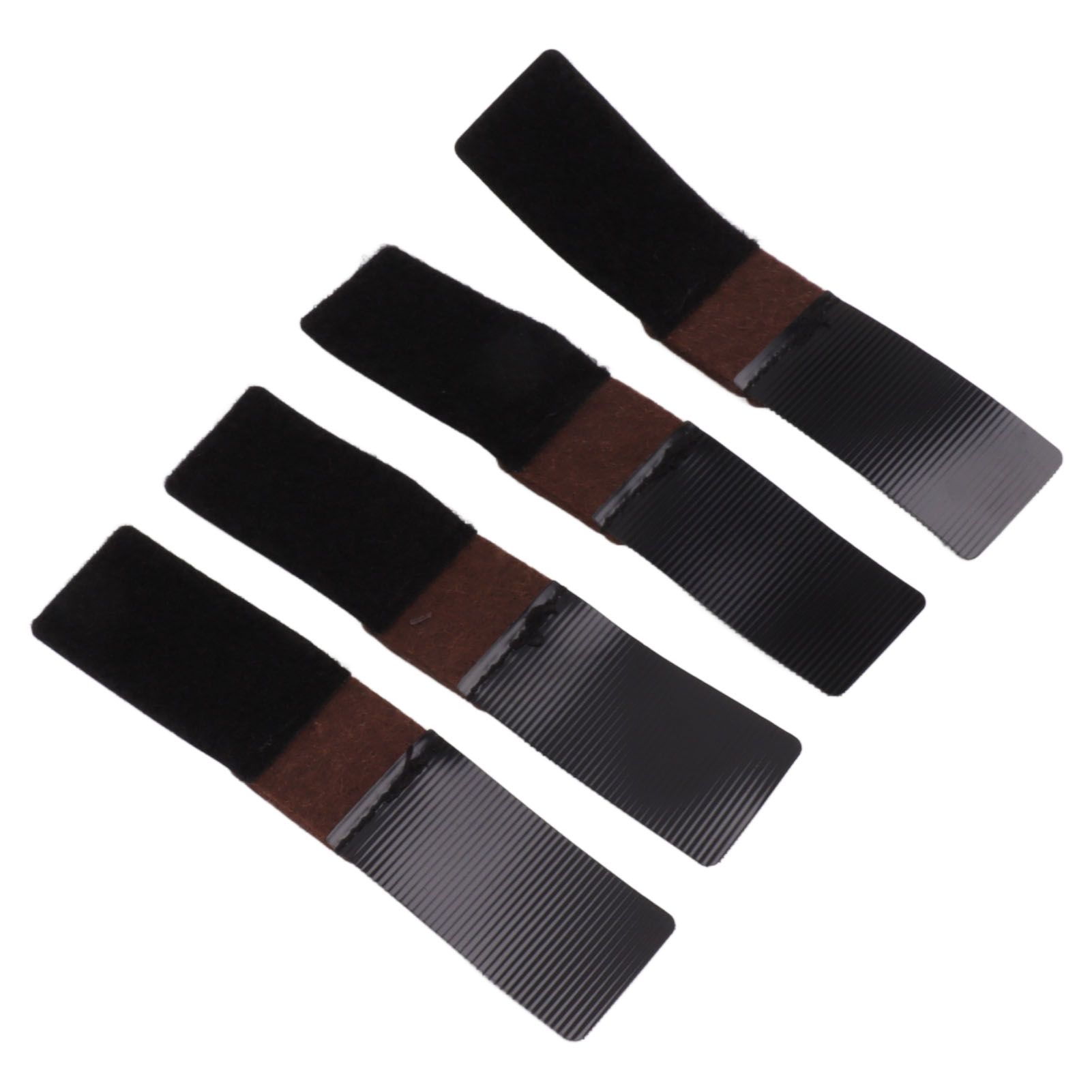 Arched Felt Furniture Pads with Hook Loop Fasteners Sled Base Floor Saver view 3
