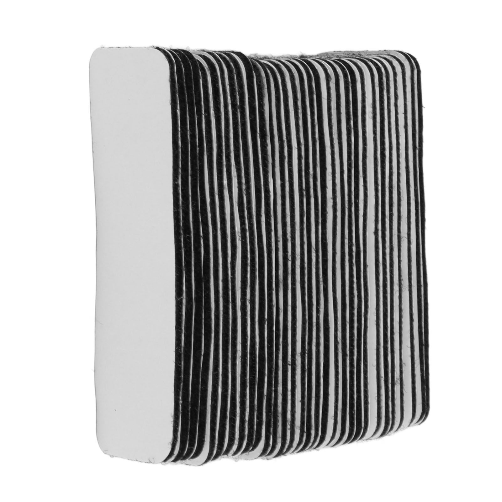 30PCS Hook and Loop Strips Double Side Hot Melt Adhesive Mounting Tape for view 7