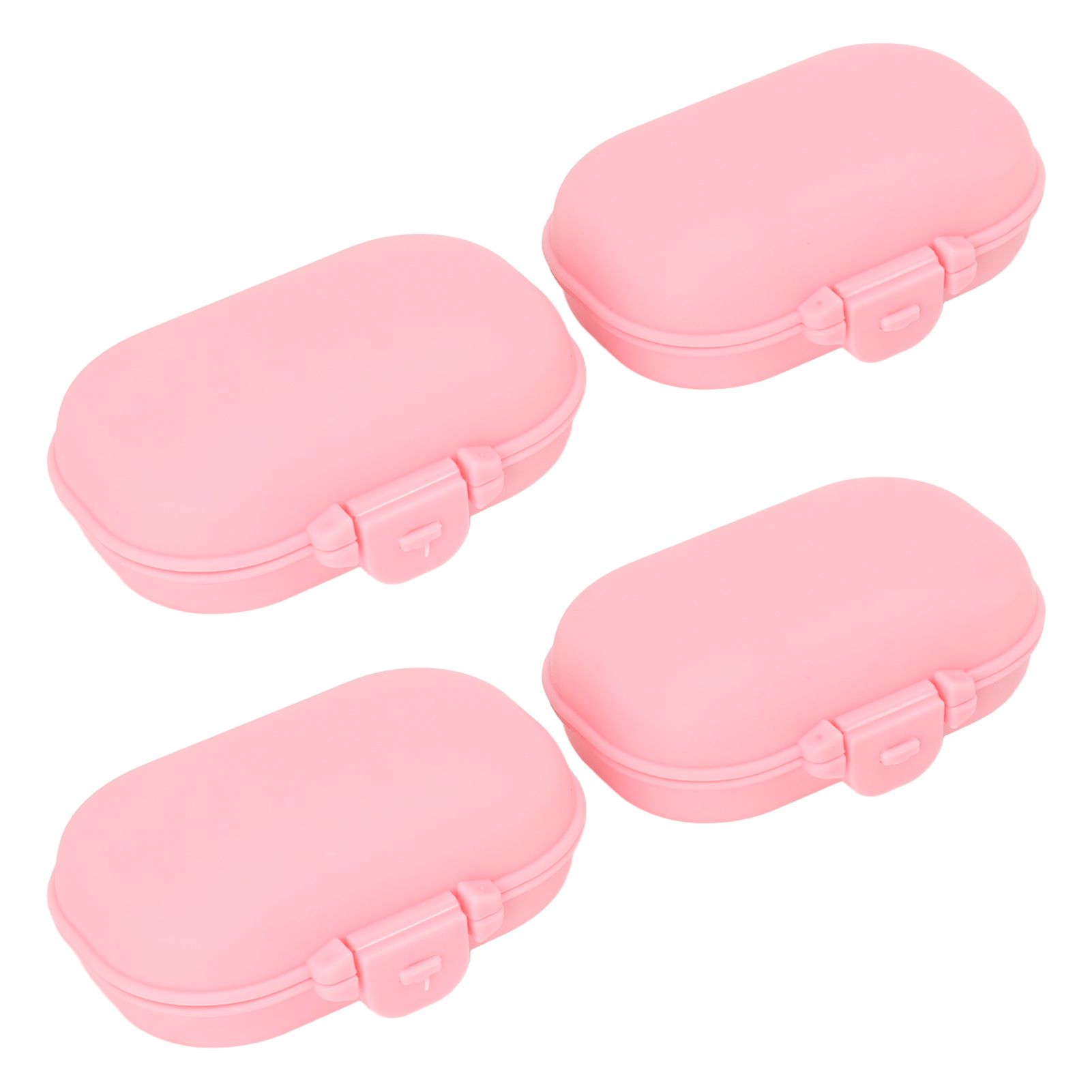 7PCS Medicine Case Portable Detachable Safe Mini 4 Compartments Medicine view 6