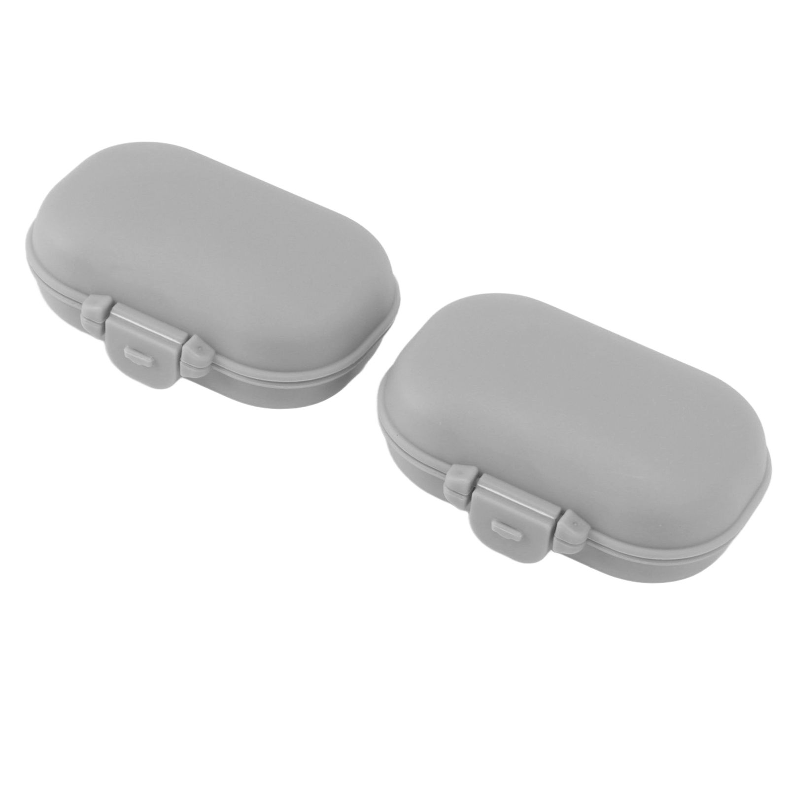 7PCS Medicine Case Portable Detachable Safe Mini 4 Compartments Medicine view 2