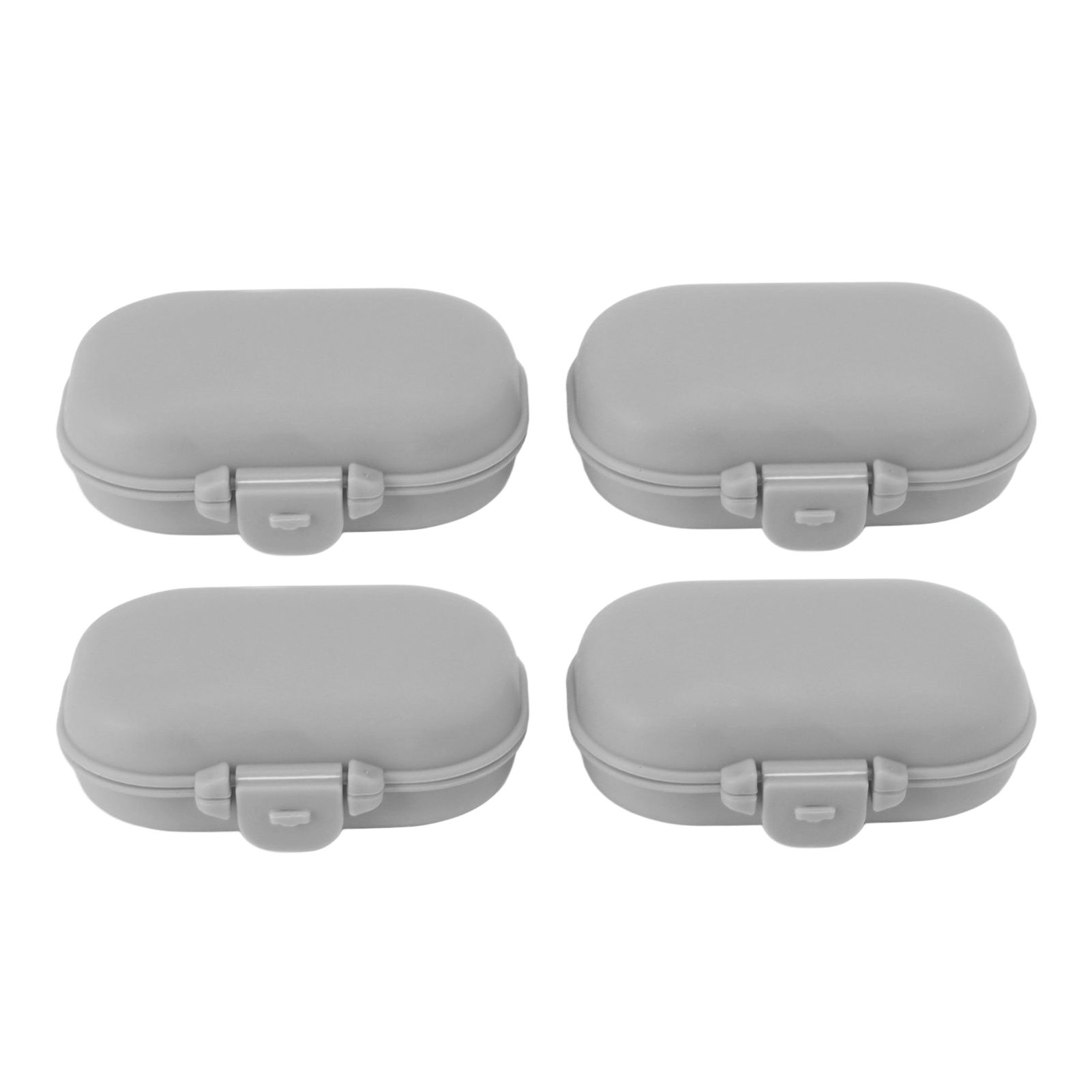 7PCS Medicine Case Portable Detachable Safe Mini 4 Compartments Medicine view 6