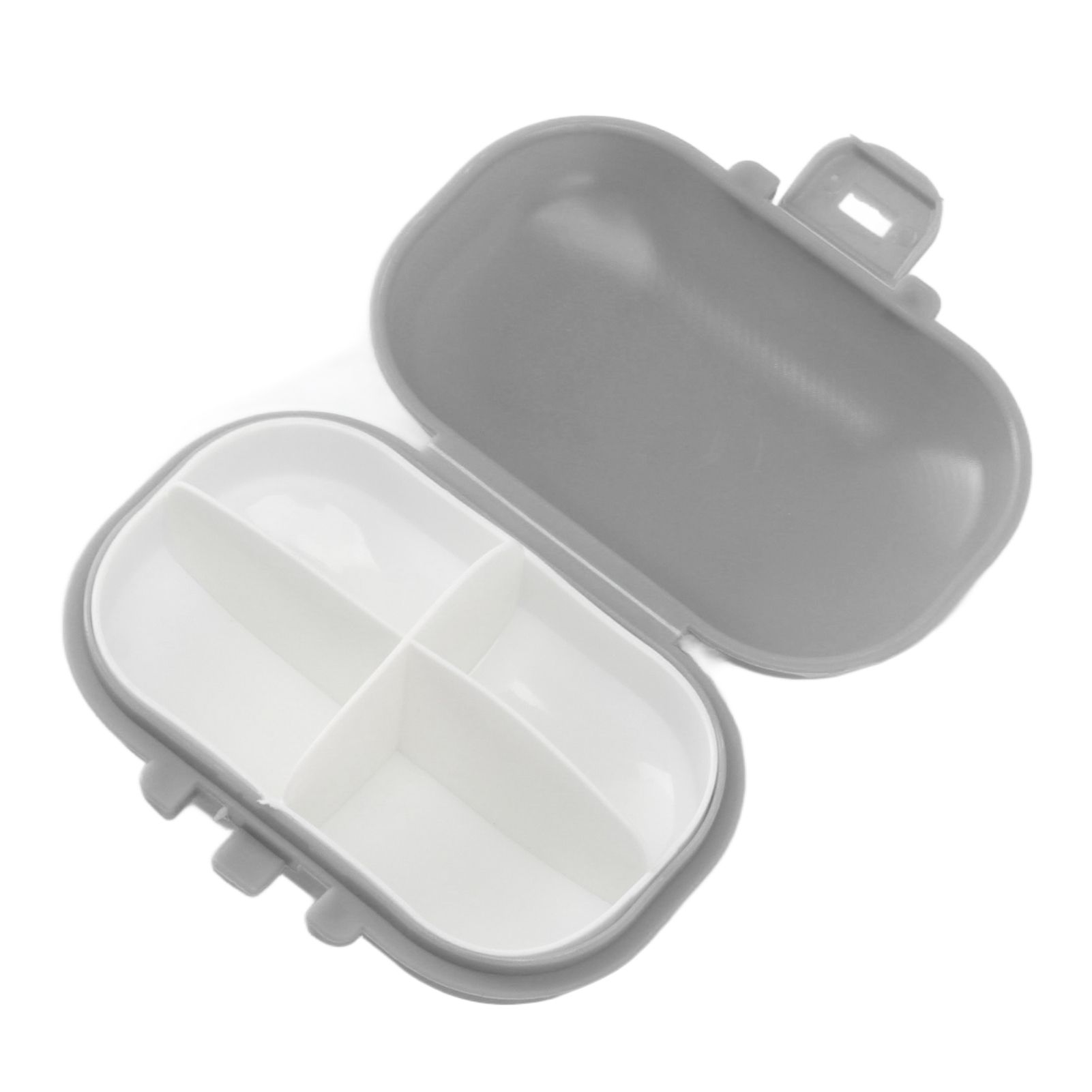 7PCS Medicine Case Portable Detachable Safe Mini 4 Compartments Medicine view 15