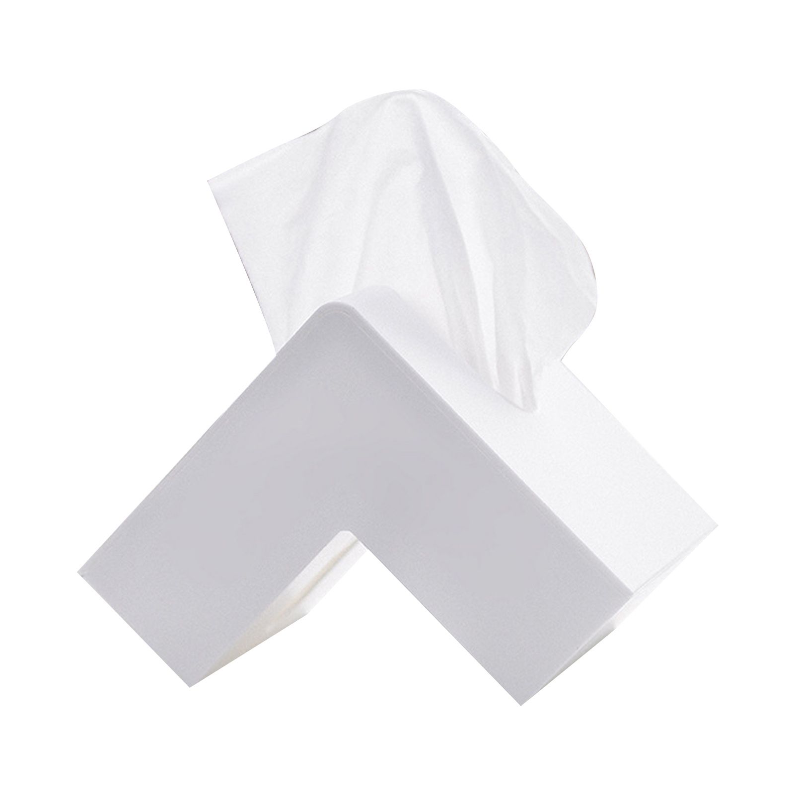 Nordic Style Plastic Tissue Box Holder Personality Simplicity Tissue Storage view 2