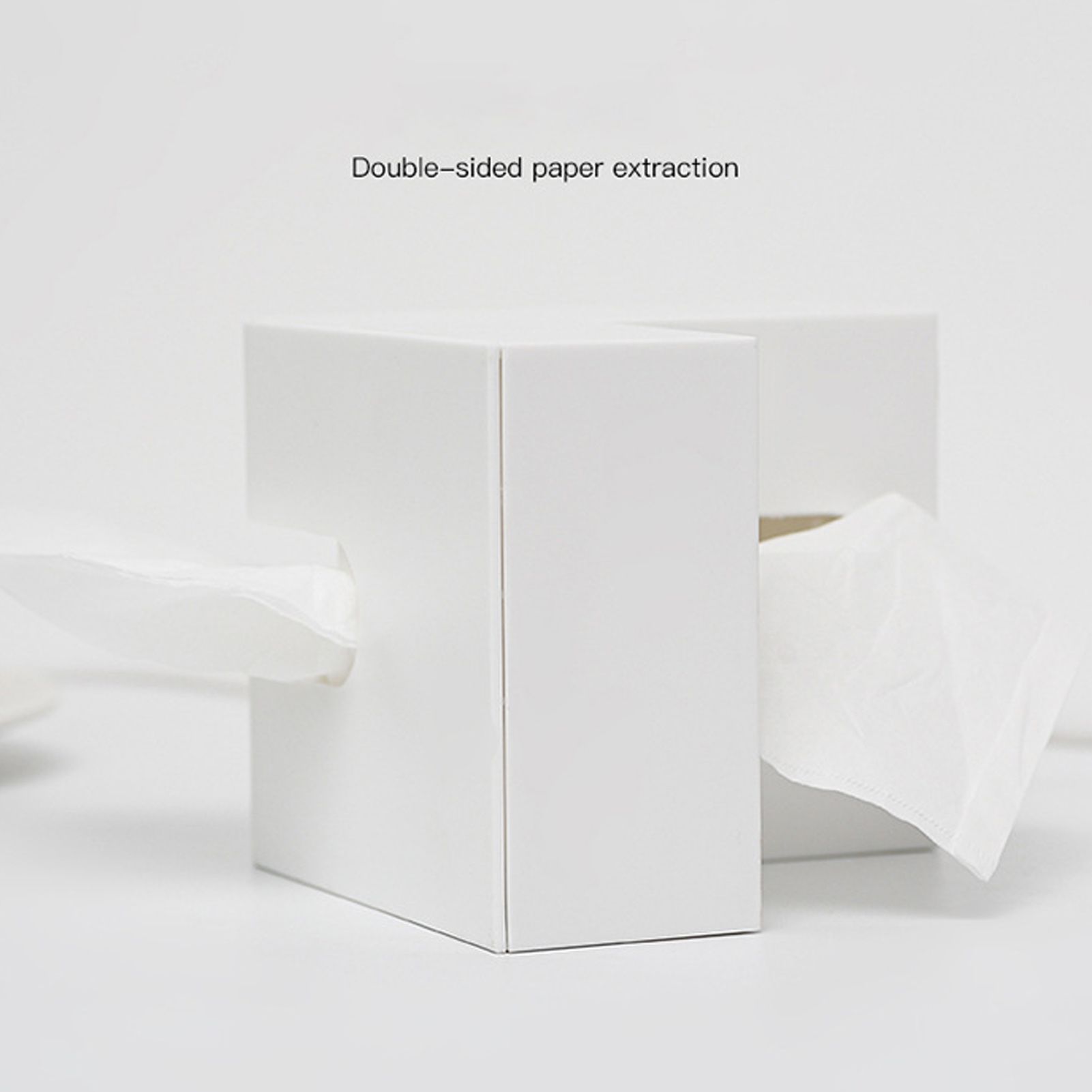 Nordic Style Plastic Tissue Box Holder Personality Simplicity Tissue Storage view 12