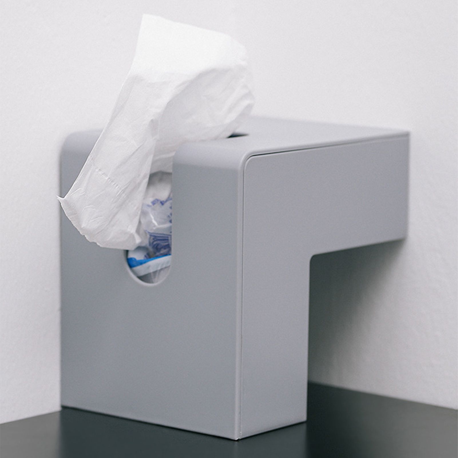 Nordic Style Plastic Tissue Box Holder Personality Simplicity Tissue Storage view 4