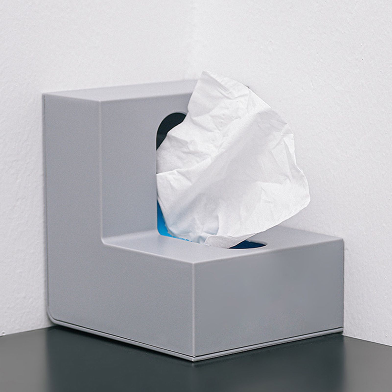 Nordic Style Plastic Tissue Box Holder Personality Simplicity Tissue Storage view 12