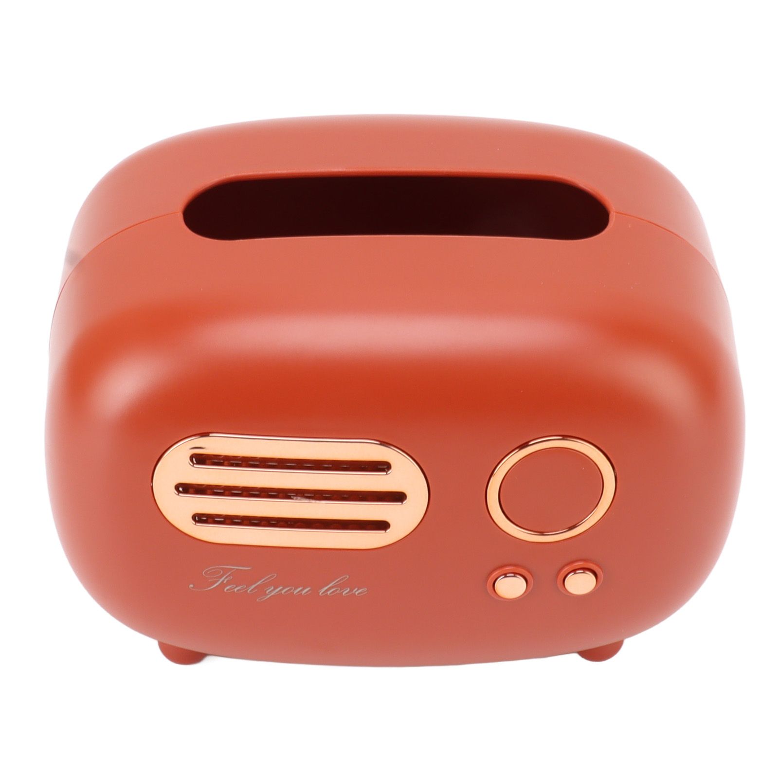 Retro Radio Shape Tissue Cover Box Vintage Radio Tissue Box for Bathroom view 6