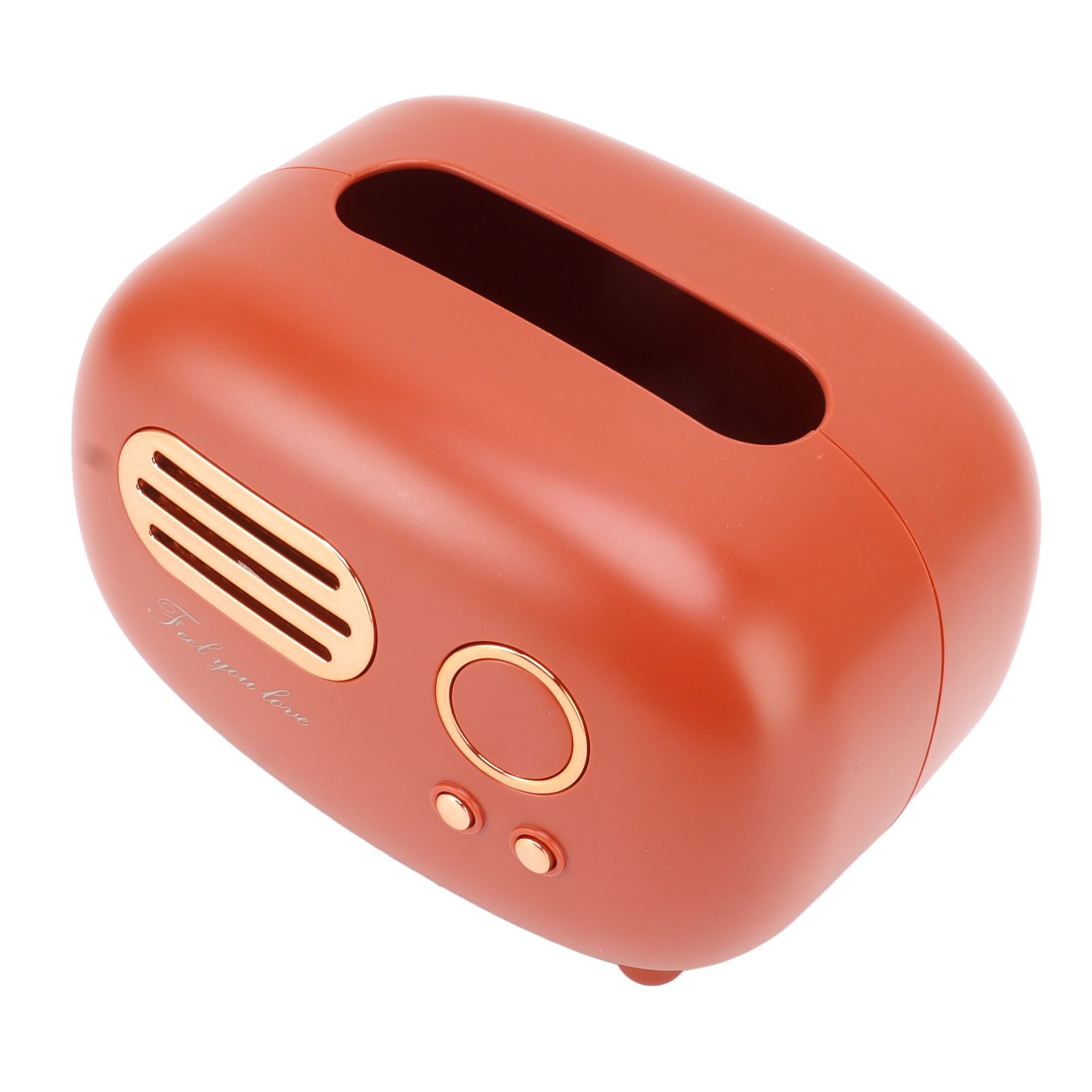 Retro Radio Shape Tissue Cover Box Vintage Radio Tissue Box for Bathroom view 7