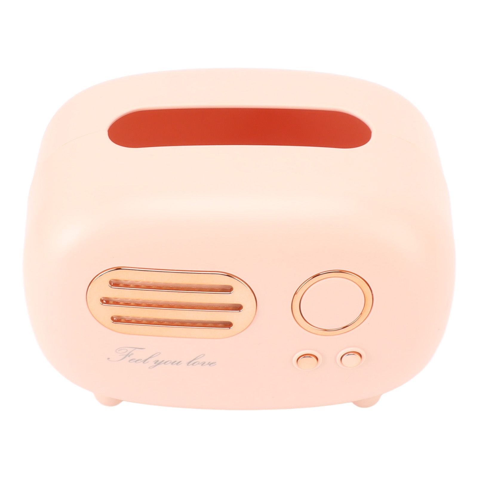 Retro Radio Shape Tissue Cover Box Vintage Radio Tissue Box for Bathroom view 6