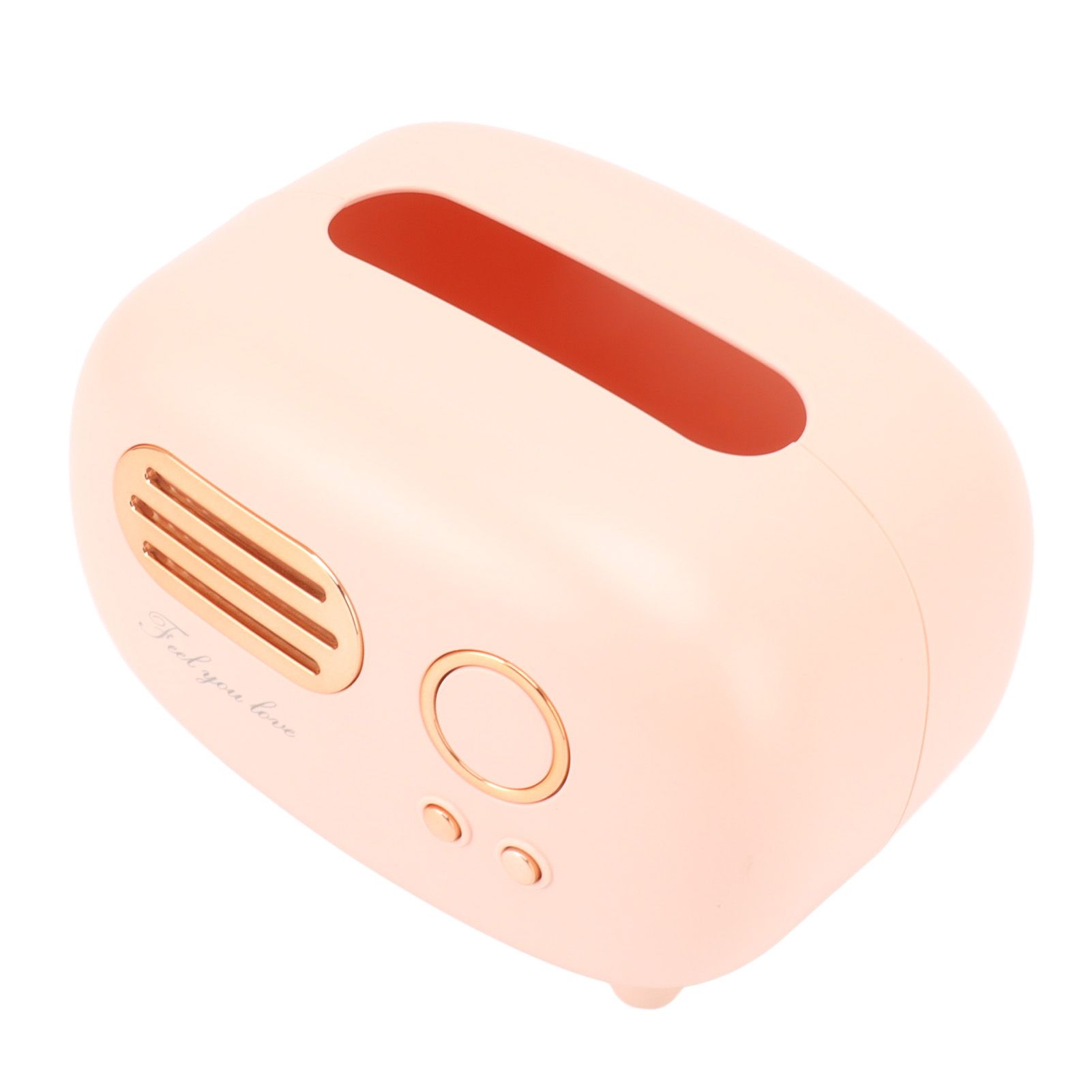 Retro Radio Shape Tissue Cover Box Vintage Radio Tissue Box for Bathroom view 8