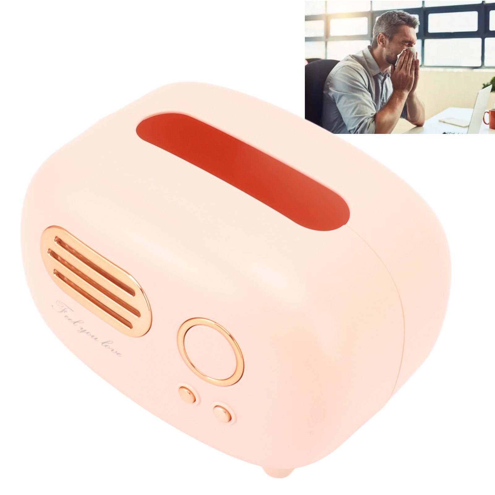 Retro Radio Shape Tissue Cover Box Vintage Radio Tissue Box for Bathroom view 12