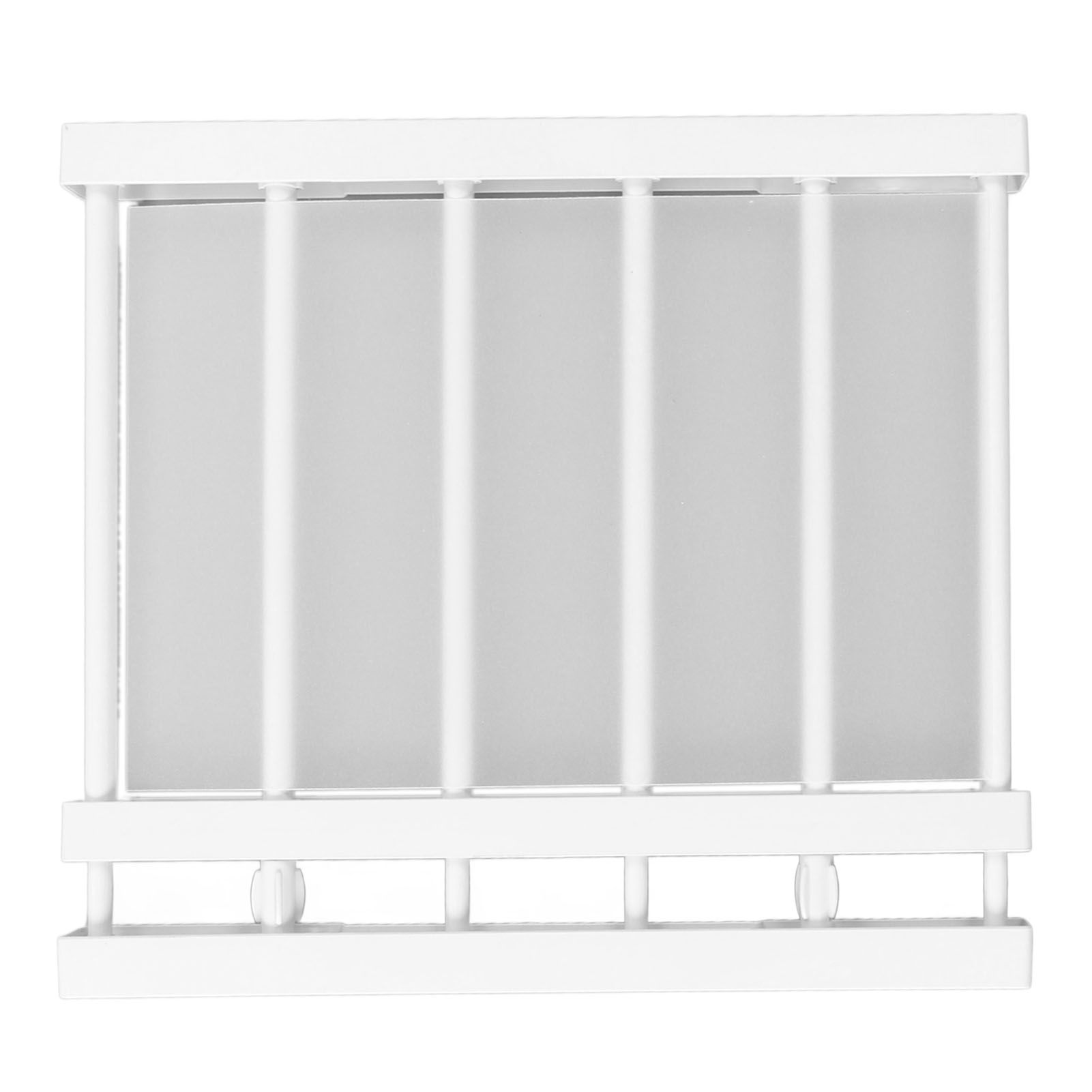 Tension Rod Shelf Adjustable Length Space Saving Nail Free Expandable Closet view 6