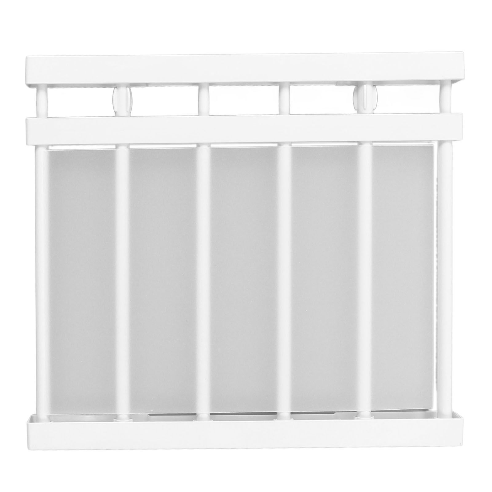 Tension Rod Shelf Adjustable Length Space Saving Nail Free Expandable Closet view 10