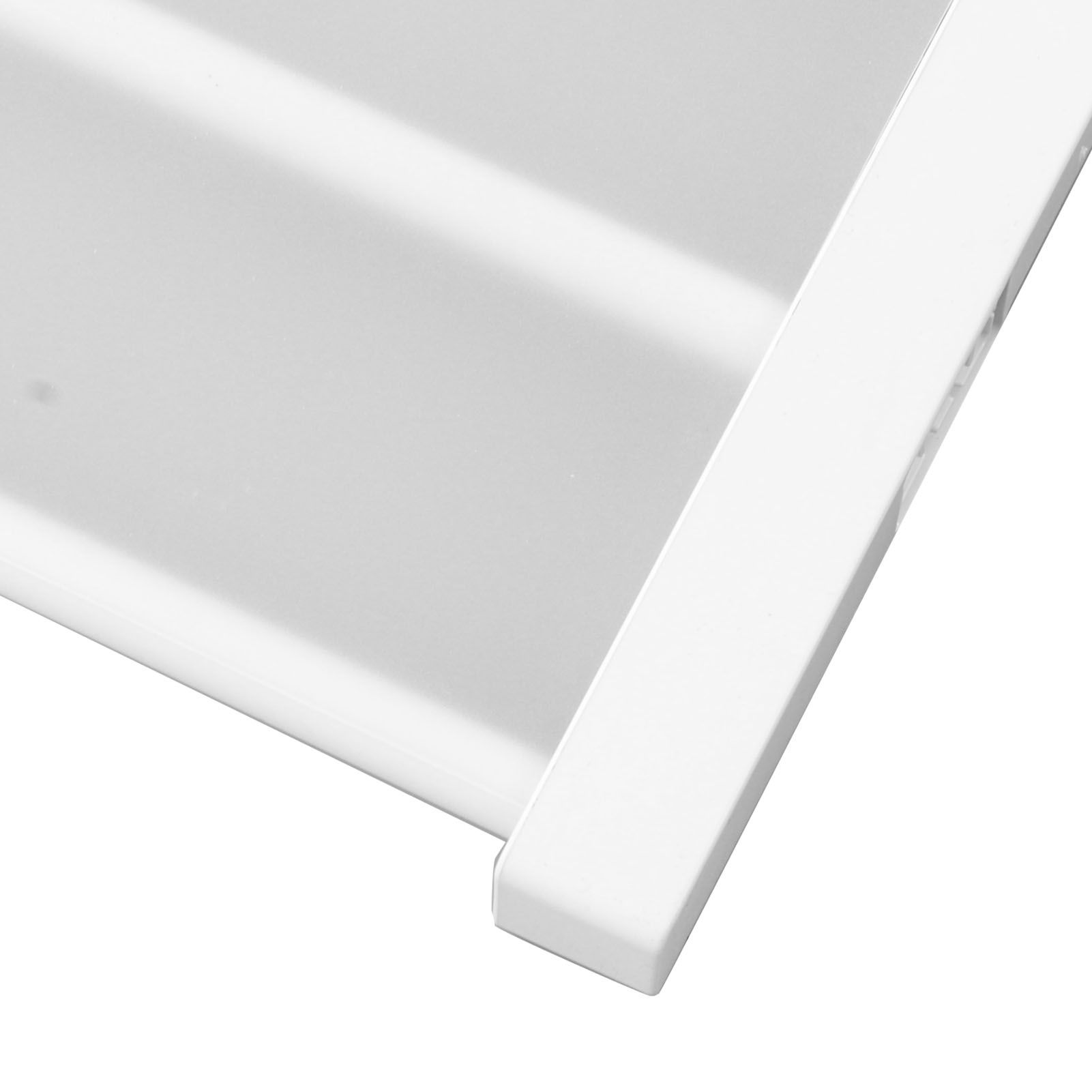 Tension Rod Shelf Adjustable Length Space Saving Nail Free Expandable Closet view 13