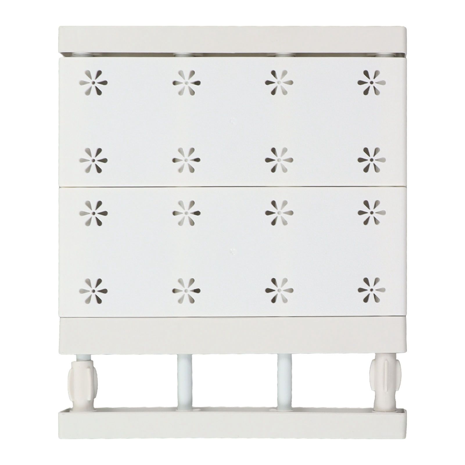 Wardrobe Partition Board Storage Extendable Rod Space Saving Layered Partition view 2