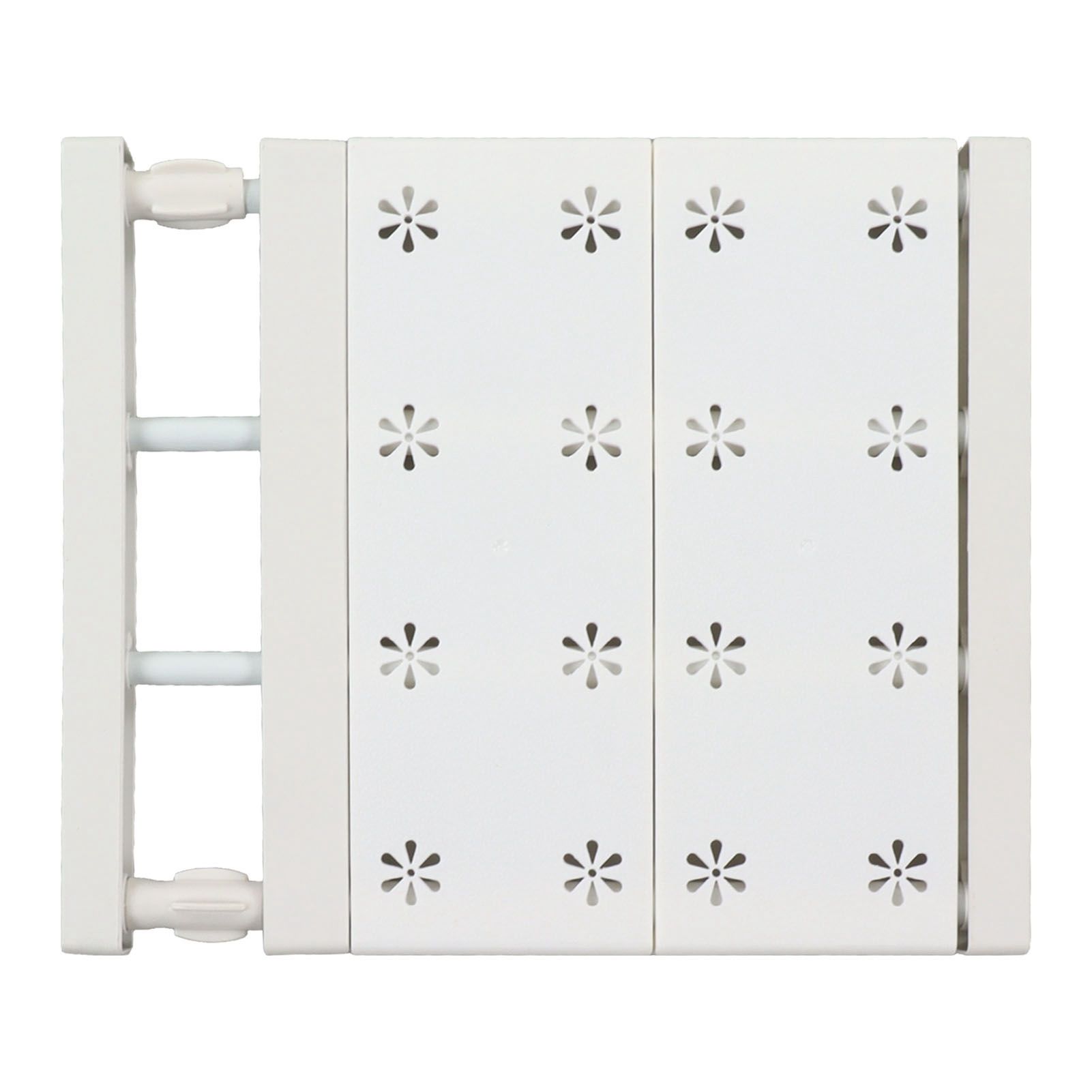 Wardrobe Partition Board Storage Extendable Rod Space Saving Layered Partition view 3