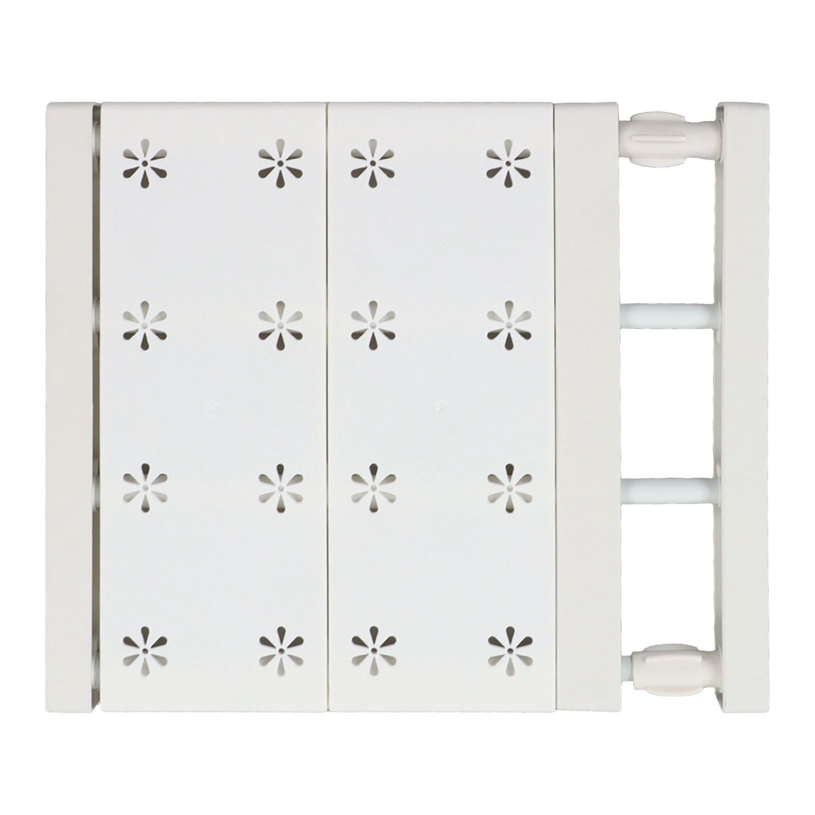 Wardrobe Partition Board Storage Extendable Rod Space Saving Layered Partition view 4
