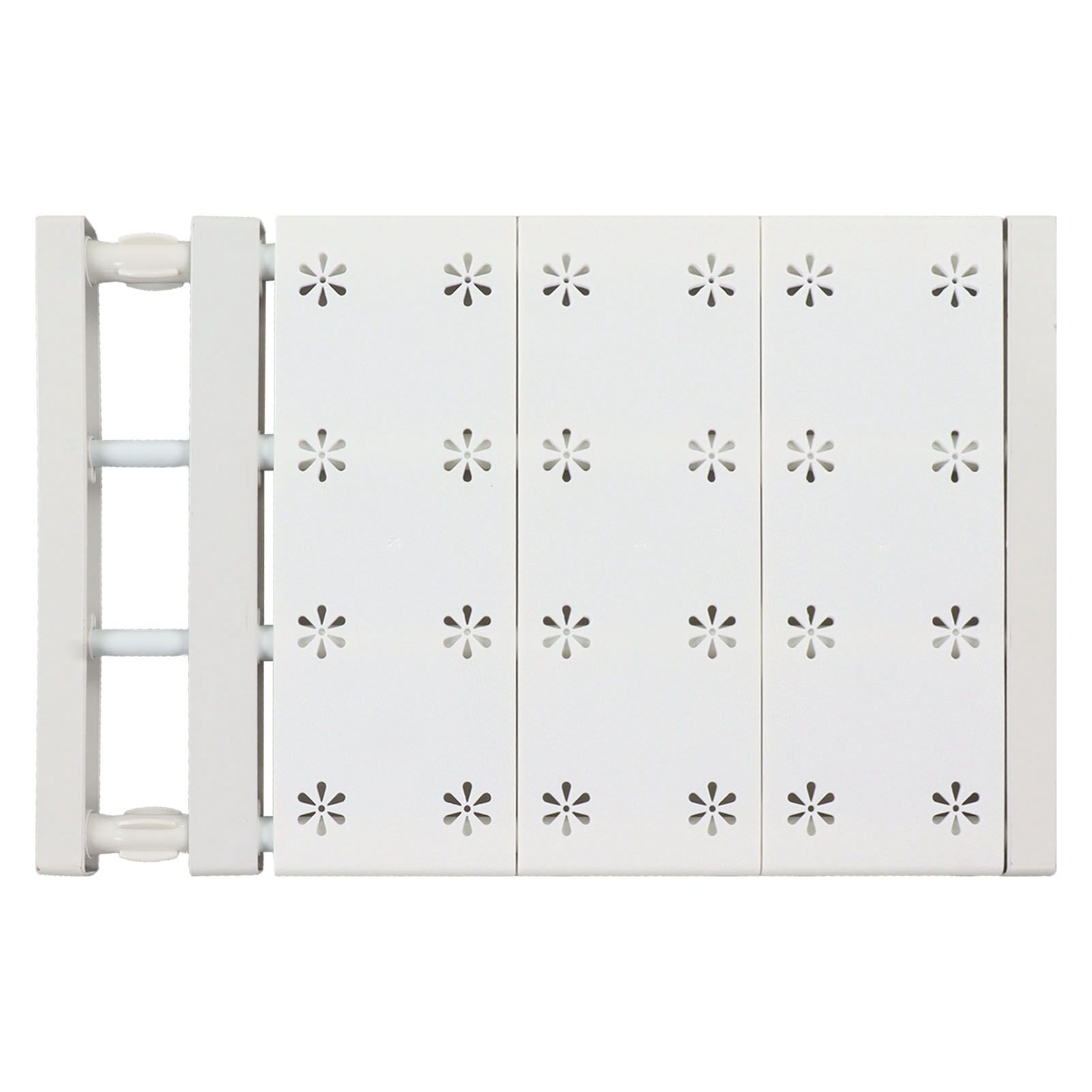 Wardrobe Partition Board Storage Extendable Rod Space Saving Layered Partition view 3