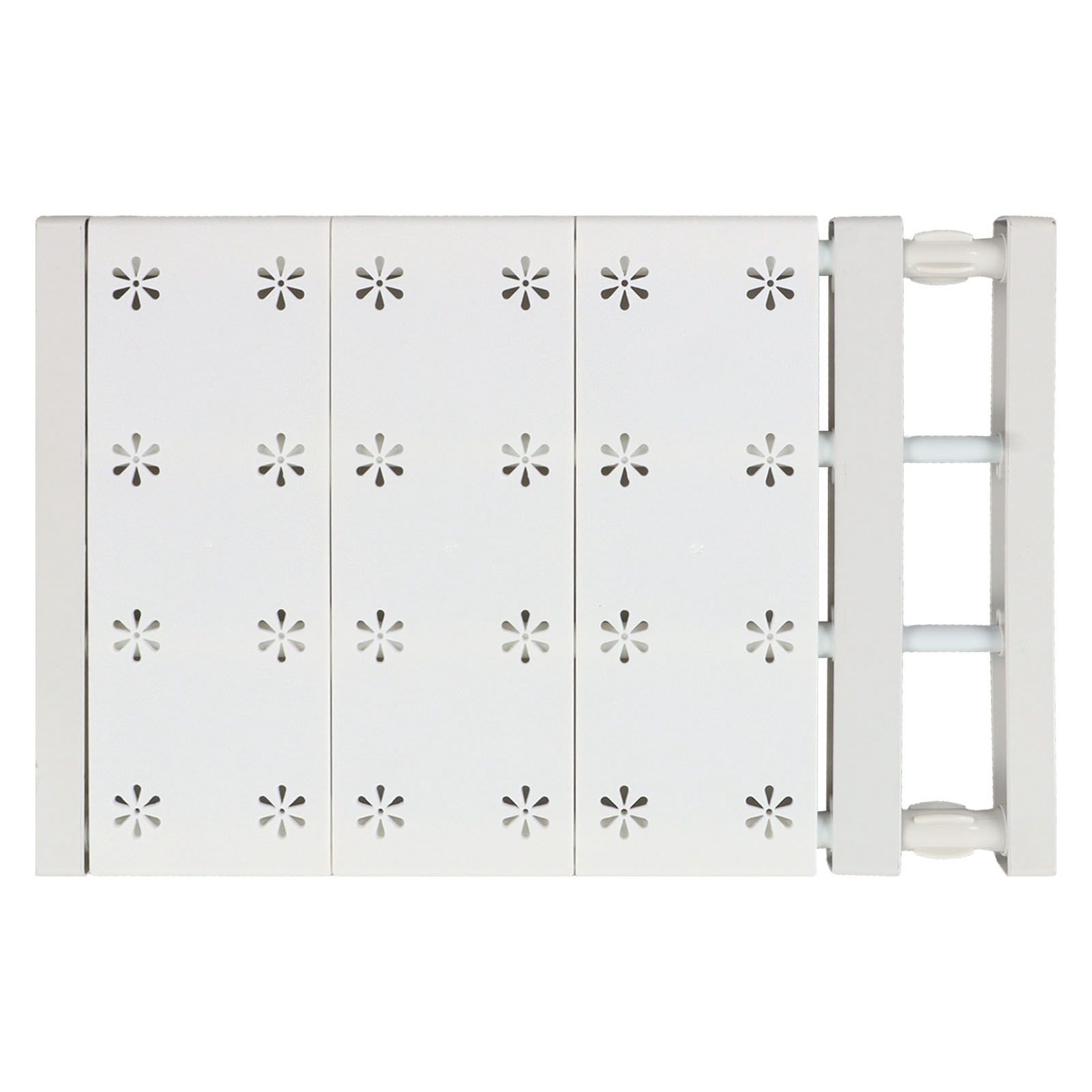 Wardrobe Partition Board Storage Extendable Rod Space Saving Layered Partition view 4