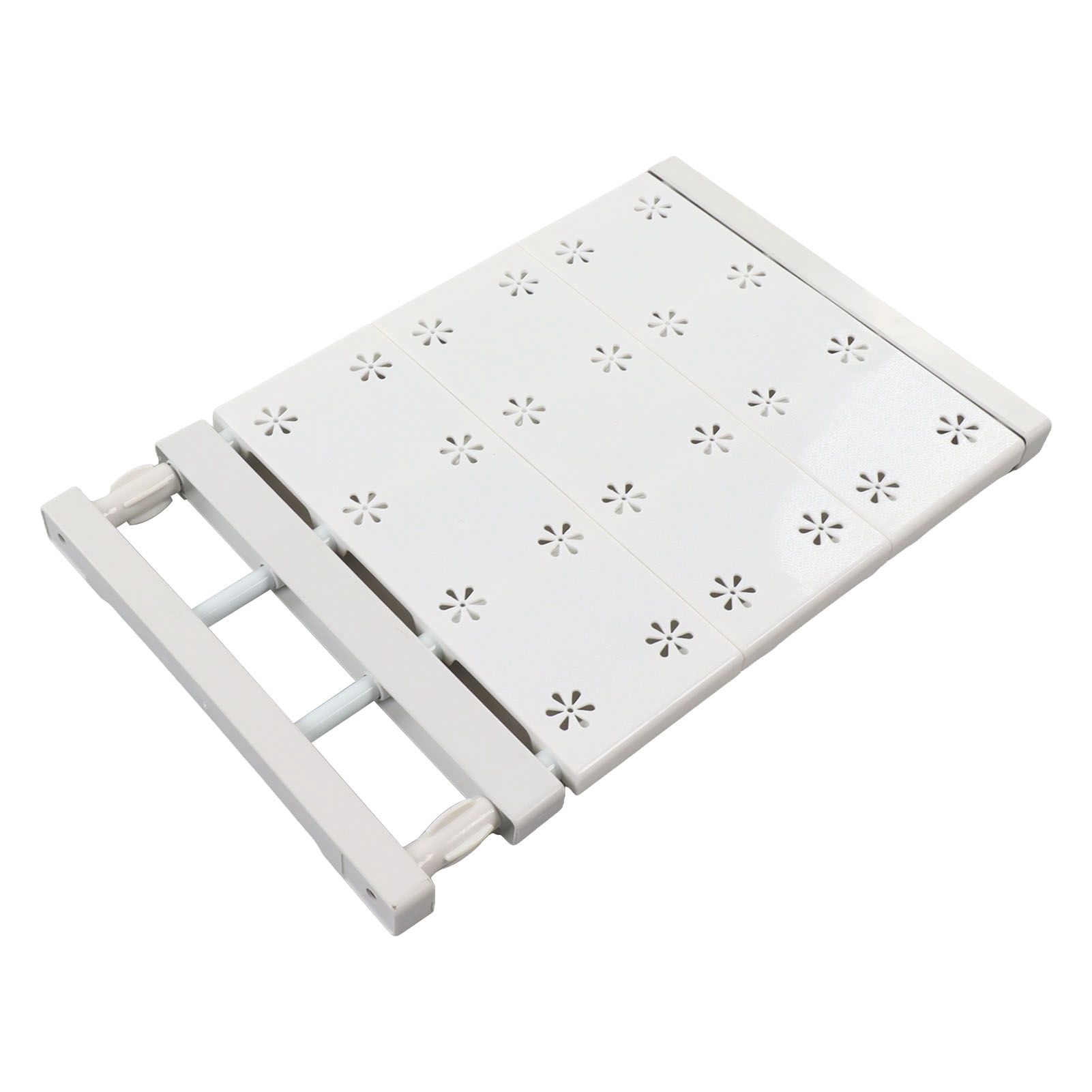 Wardrobe Partition Board Storage Extendable Rod Space Saving Layered Partition view 5