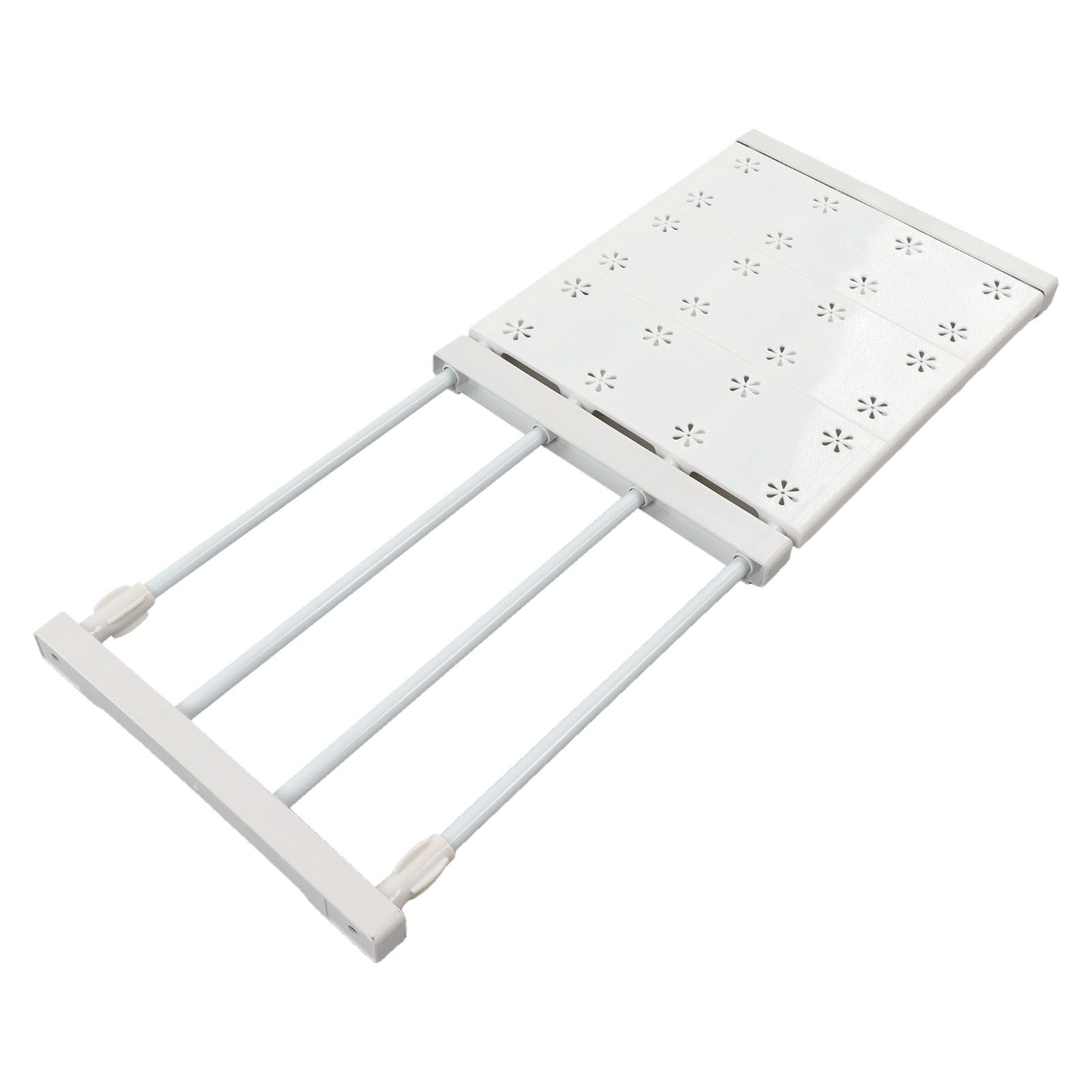 Wardrobe Partition Board Storage Extendable Rod Space Saving Layered Partition view 9
