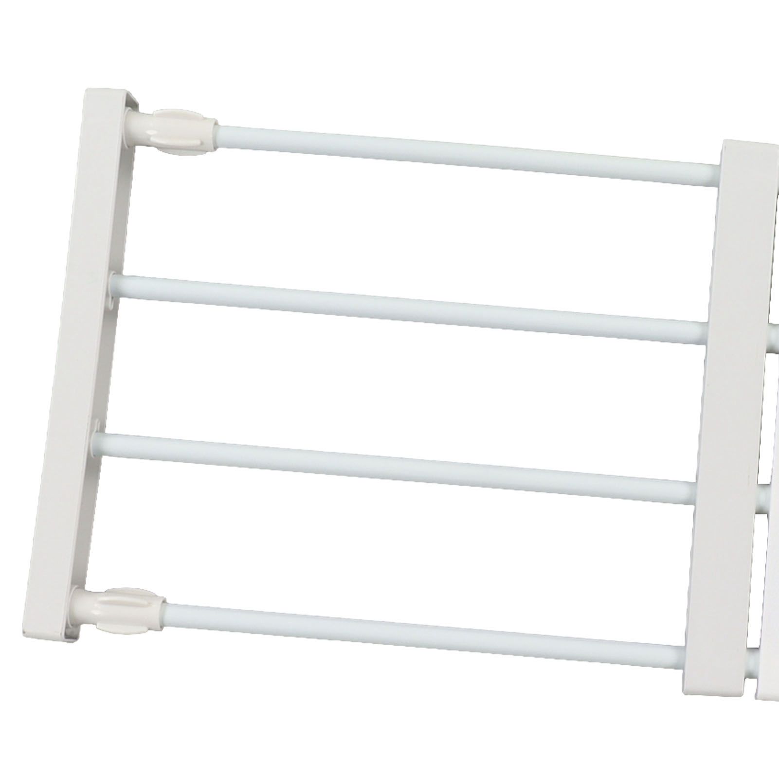 Wardrobe Partition Board Storage Extendable Rod Space Saving Layered Partition view 15