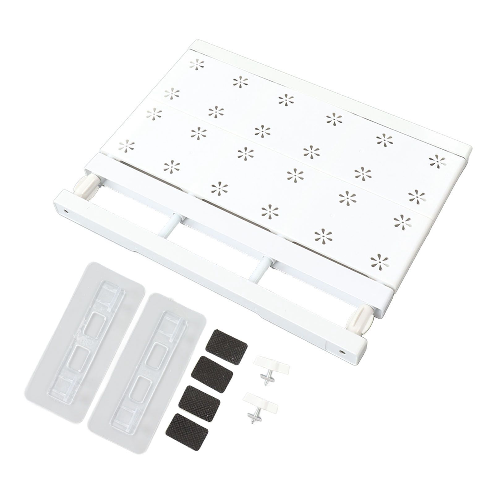 Tension Shelf Adjustable Space Saving Expandable Closet Organizer Dividers for