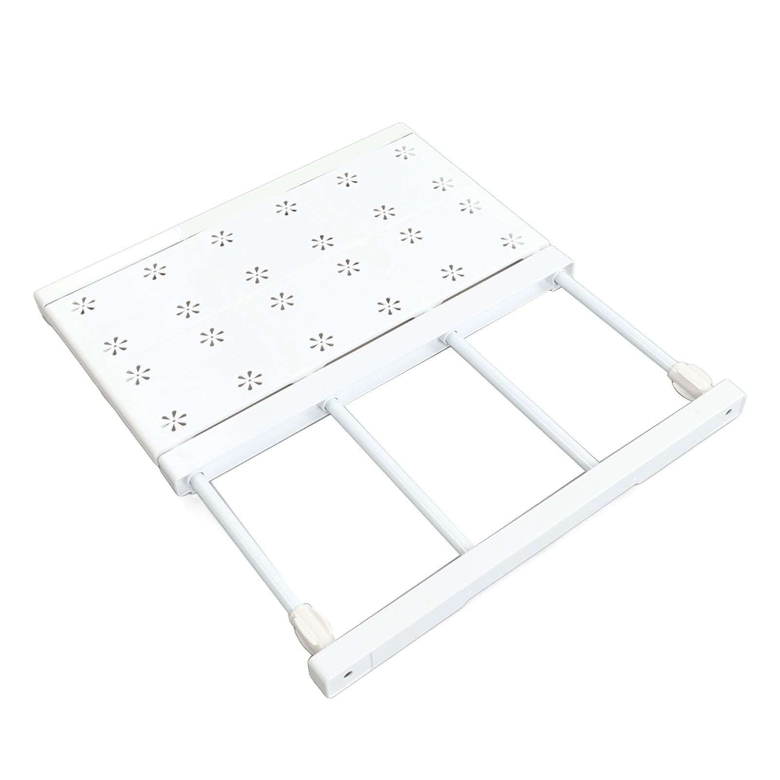 Tension Shelf Adjustable Space Saving Expandable Closet Organizer Dividers for view 3