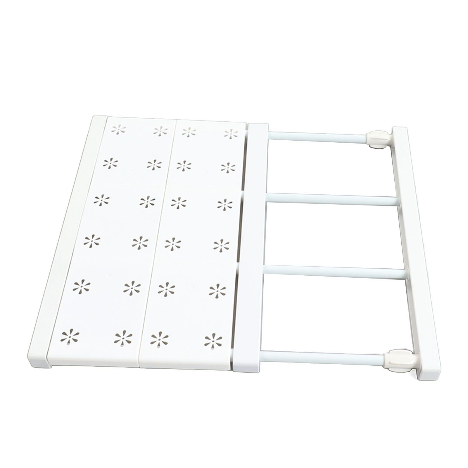 Tension Shelf Adjustable Space Saving Expandable Closet Organizer Dividers for view 4