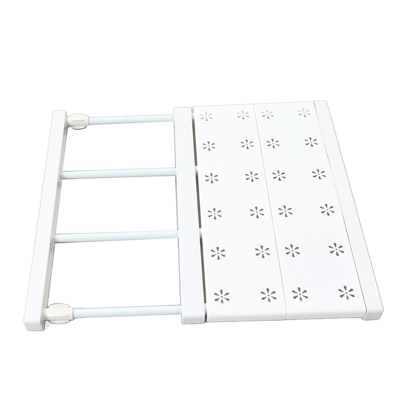 Tension Shelf Adjustable Space Saving Expandable Closet Organizer Dividers for view 5