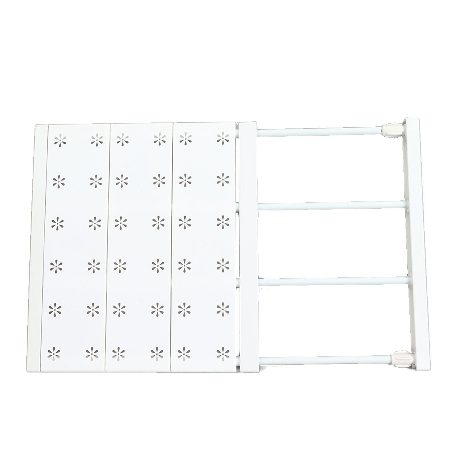 Tension Shelf Adjustable Space Saving Expandable Closet Organizer Dividers for view 3