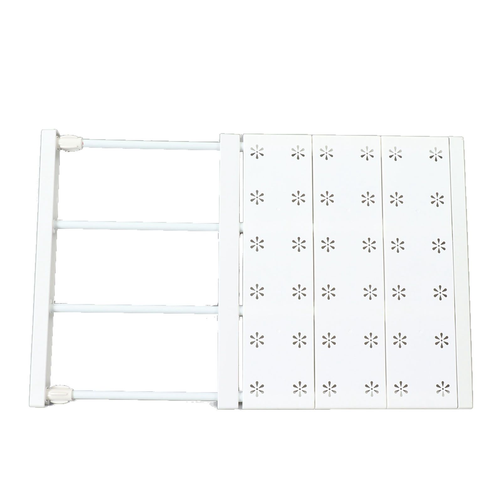 Tension Shelf Adjustable Space Saving Expandable Closet Organizer Dividers for view 4