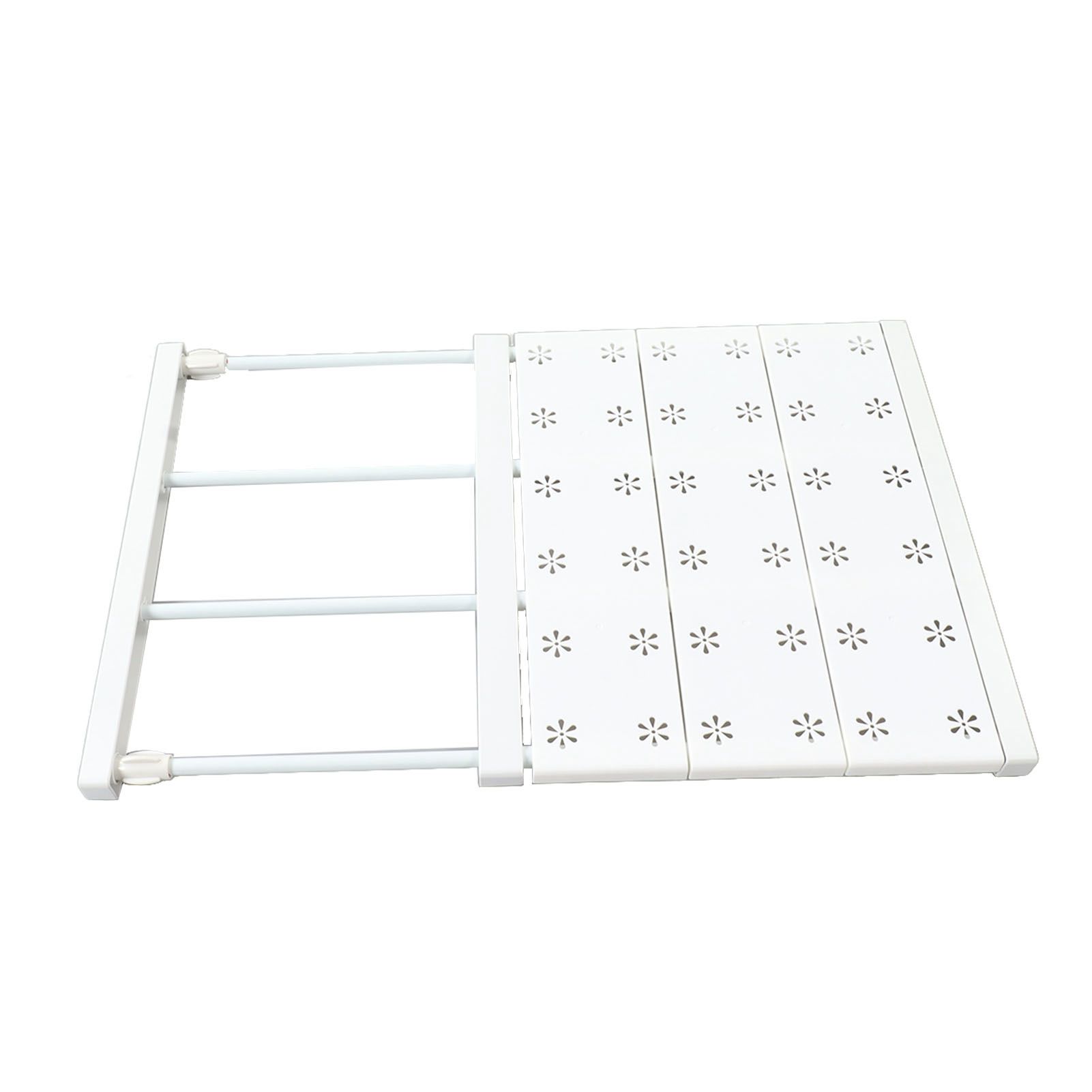 Tension Shelf Adjustable Space Saving Expandable Closet Organizer Dividers for view 9
