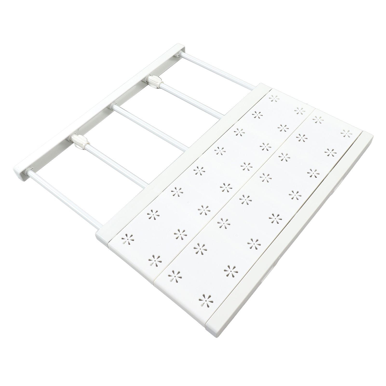 Expandable Closet Shelf Space Saving Punch Free Strong Bearing Capacity view 3