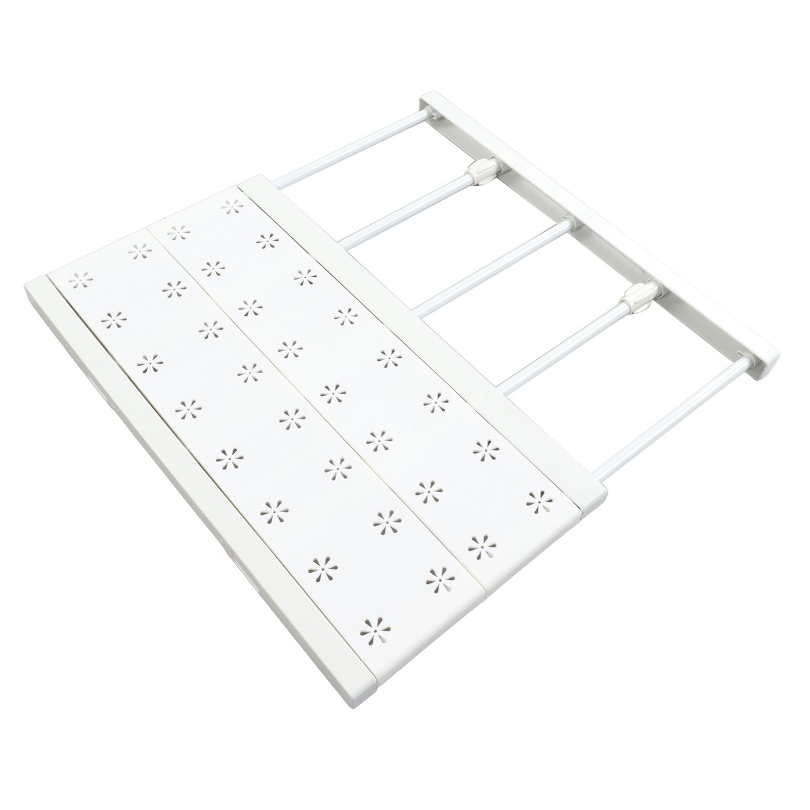 Expandable Closet Shelf Space Saving Punch Free Strong Bearing Capacity view 4