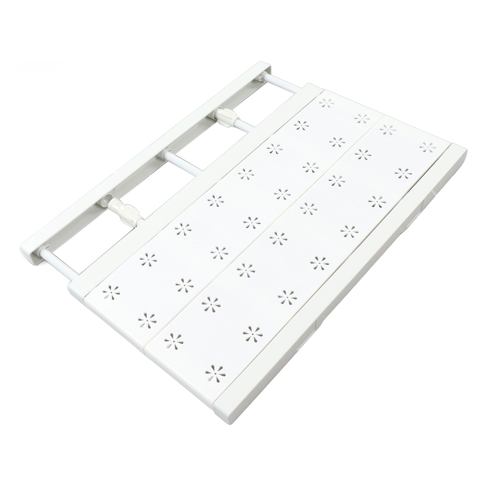 Expandable Closet Shelf Space Saving Punch Free Strong Bearing Capacity view 7