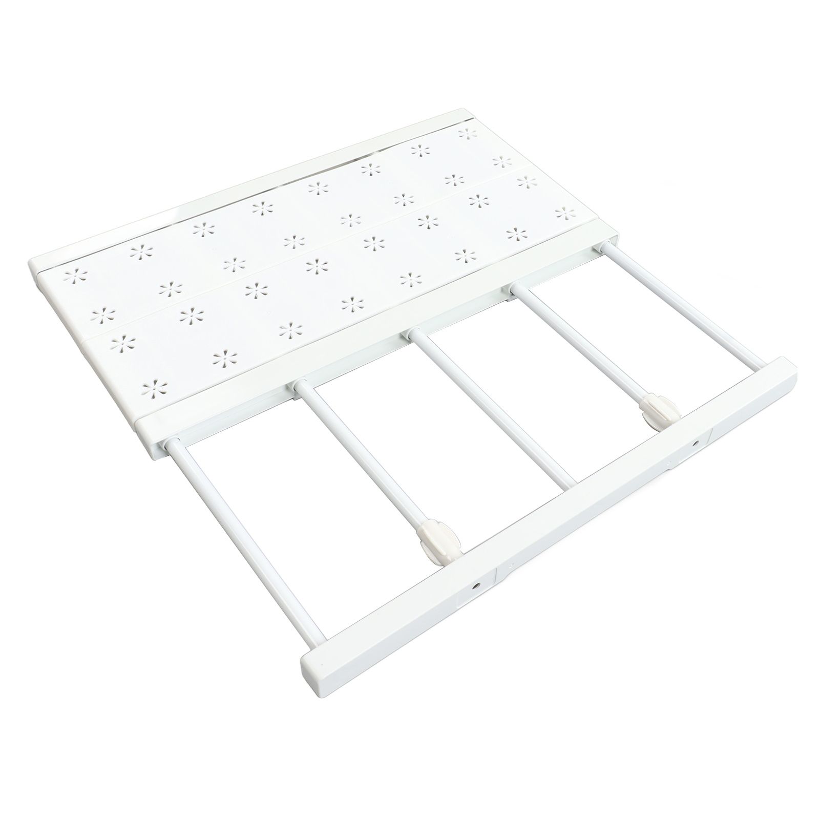 Expandable Closet Shelf Space Saving Punch Free Strong Bearing Capacity view 10