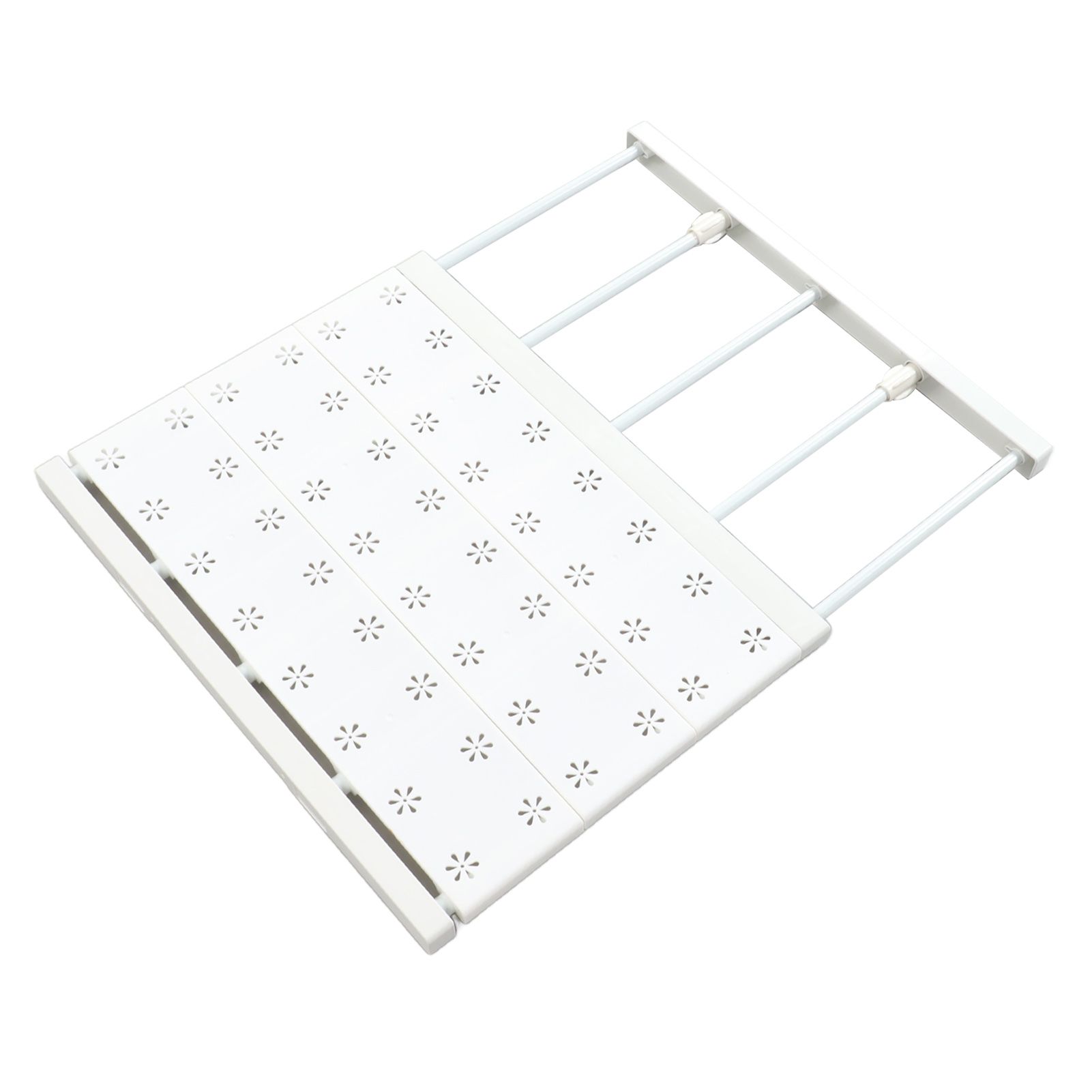 Expandable Closet Shelf Space Saving Punch Free Strong Bearing Capacity view 4
