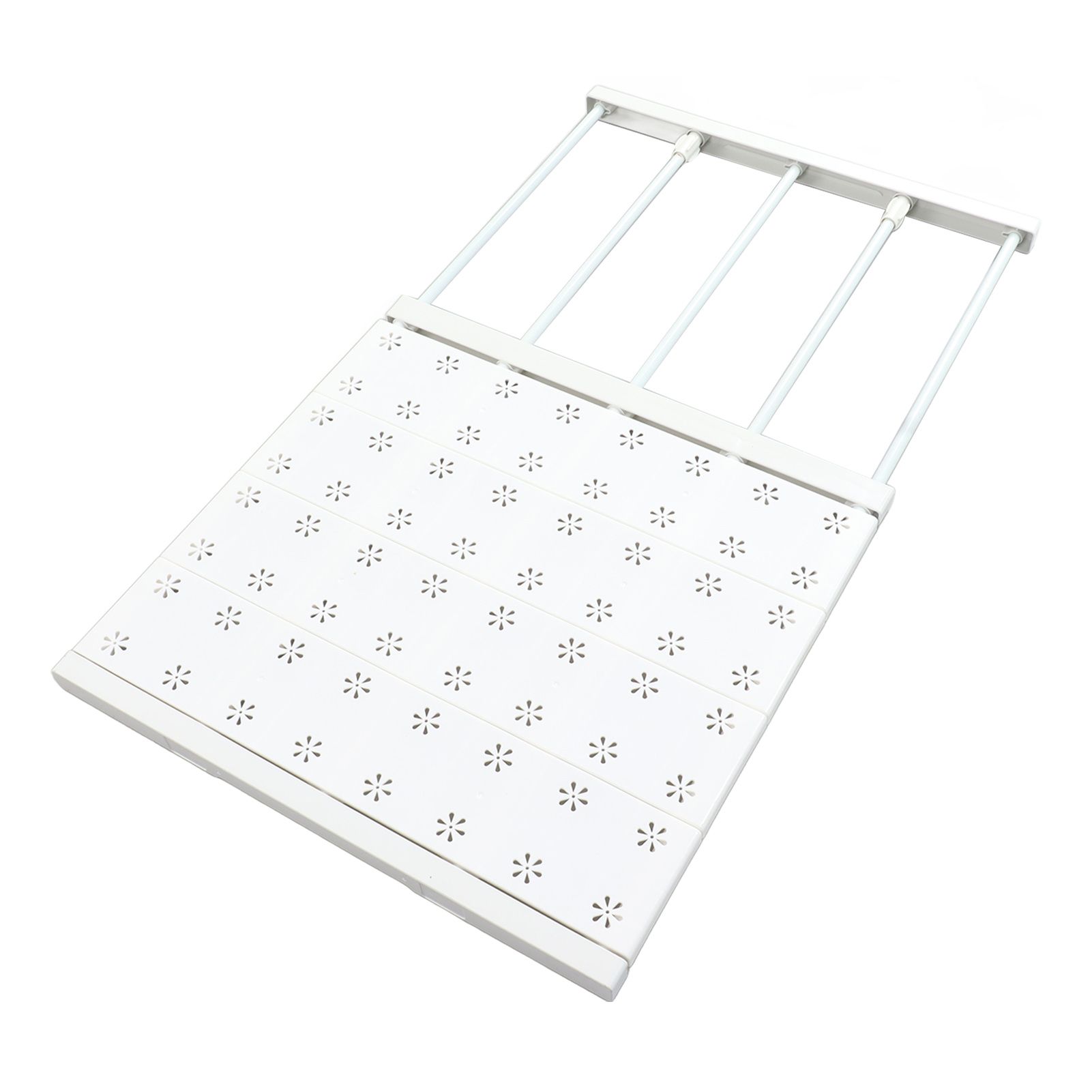 Expandable Closet Shelf Space Saving Punch Free Strong Bearing Capacity view 4