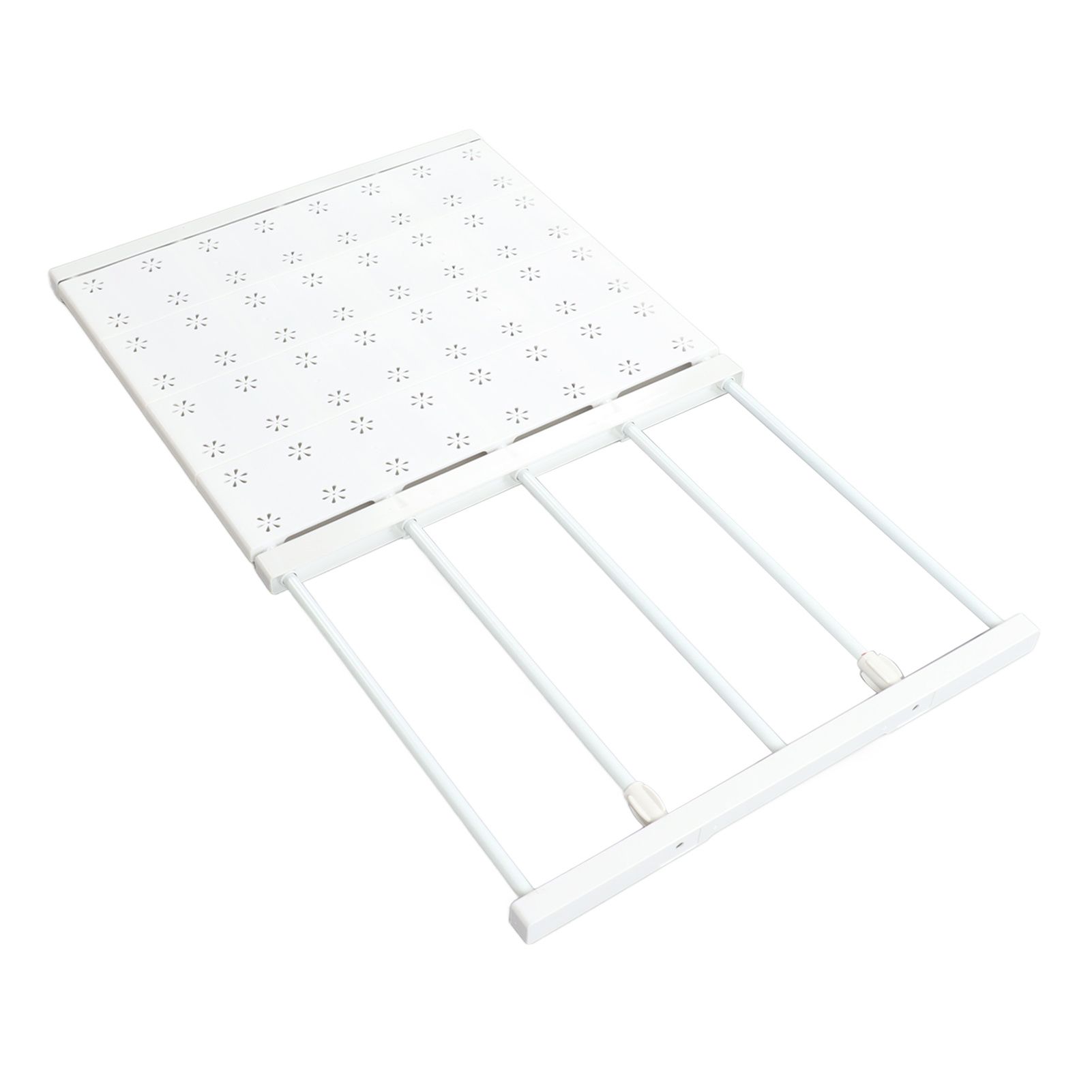 Expandable Closet Shelf Space Saving Punch Free Strong Bearing Capacity view 10