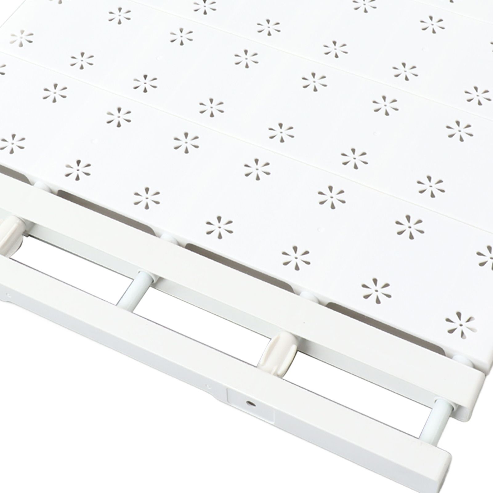 Expandable Closet Shelf Space Saving Punch Free Strong Bearing Capacity view 14