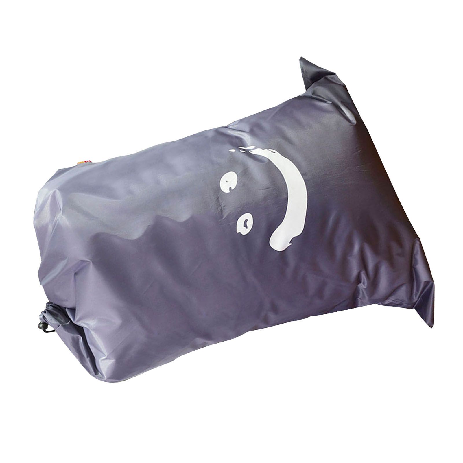 Laundry Bag Nylon Drawstring Cylinder for Household Travel Dirty Clothes Quilt view 3