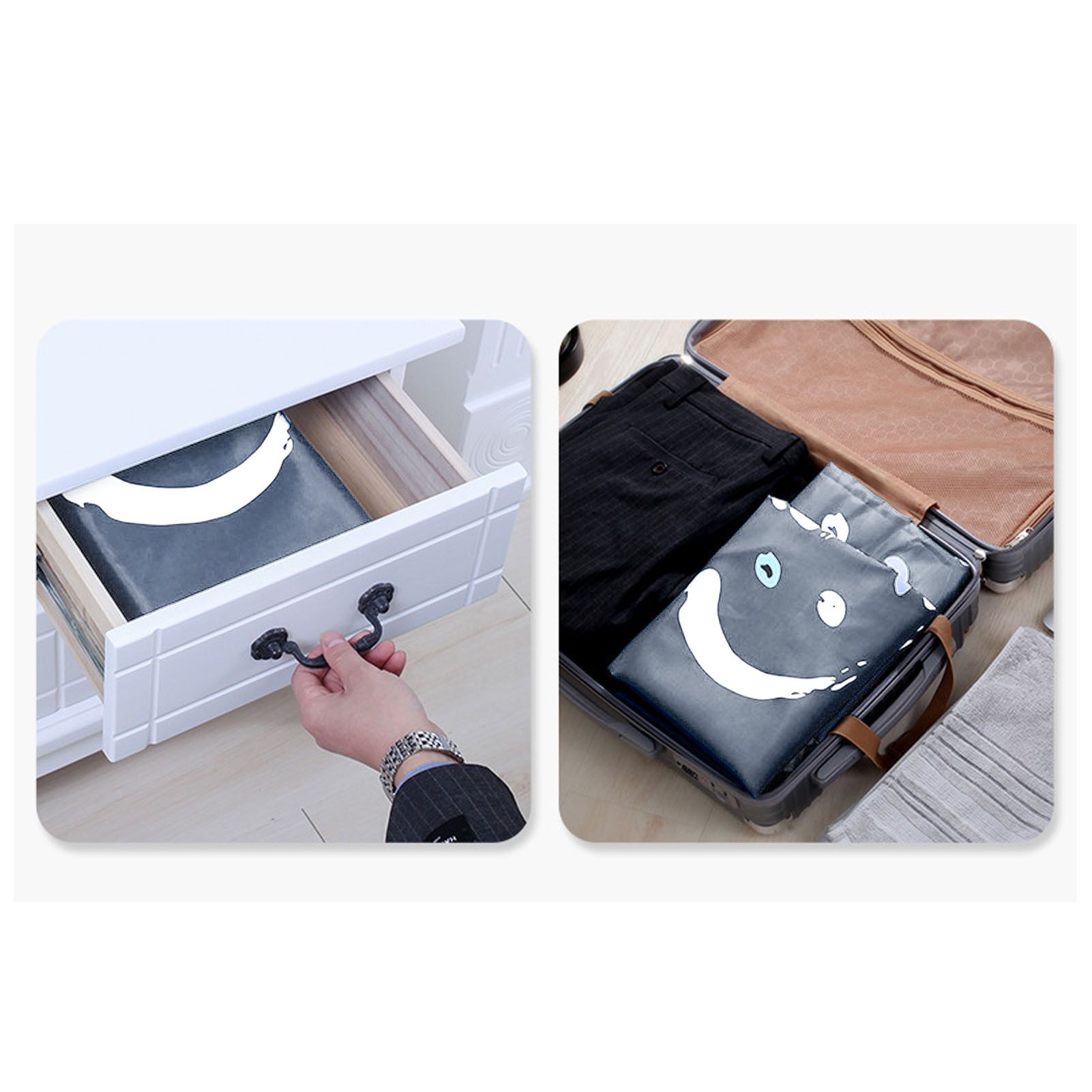 Laundry Bag Nylon Drawstring Cylinder for Household Travel Dirty Clothes Quilt view 13