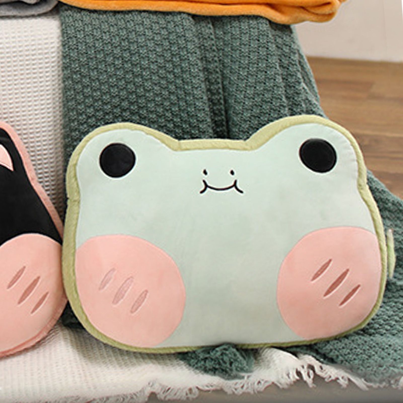 Animal Shape Pillow Stuffed Cushion Toy Flannel Plush Animal Soft Pillow for view 9