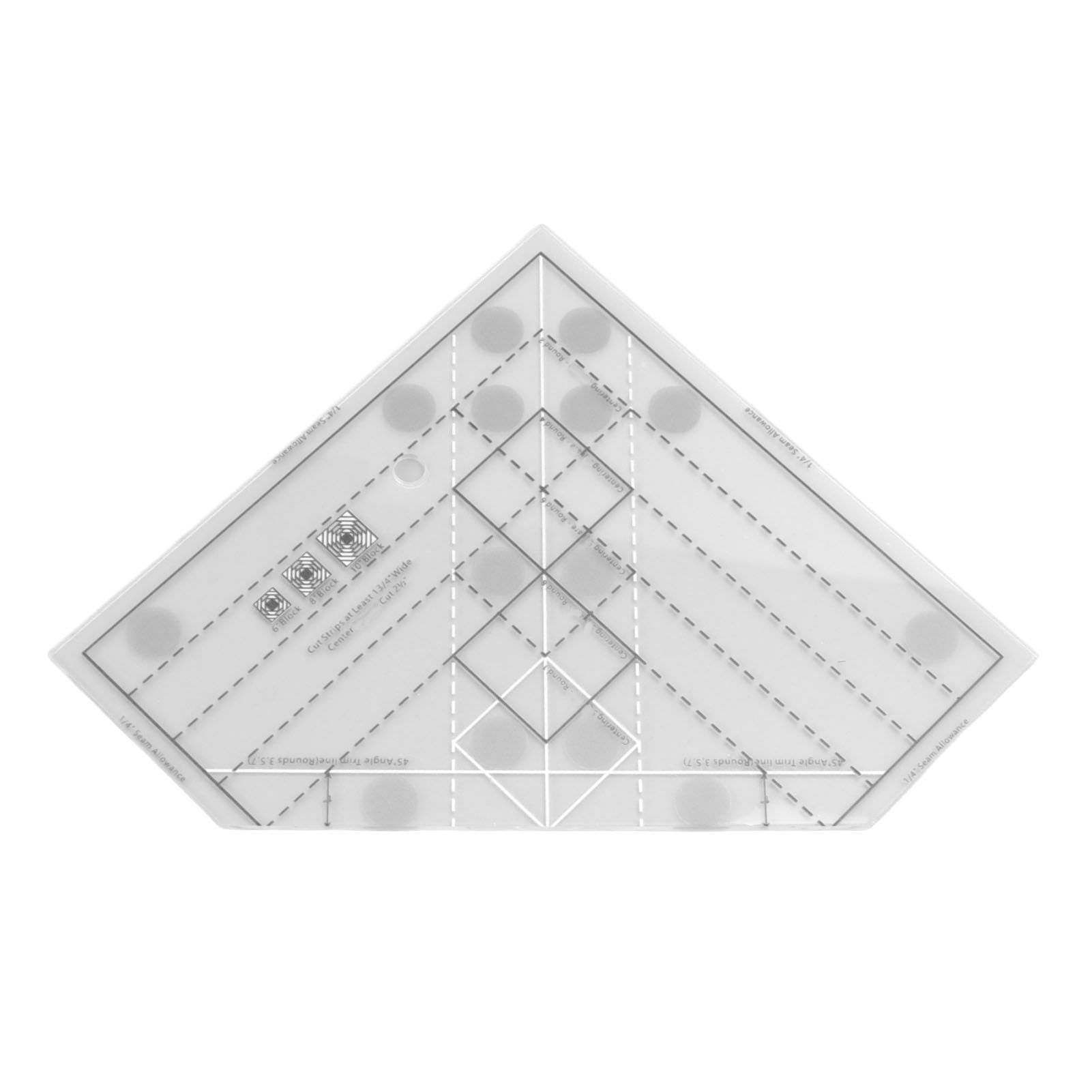 Grids Quilt Ruler Professional Acrylic Precise Scale Household Sewing Ruler view 7