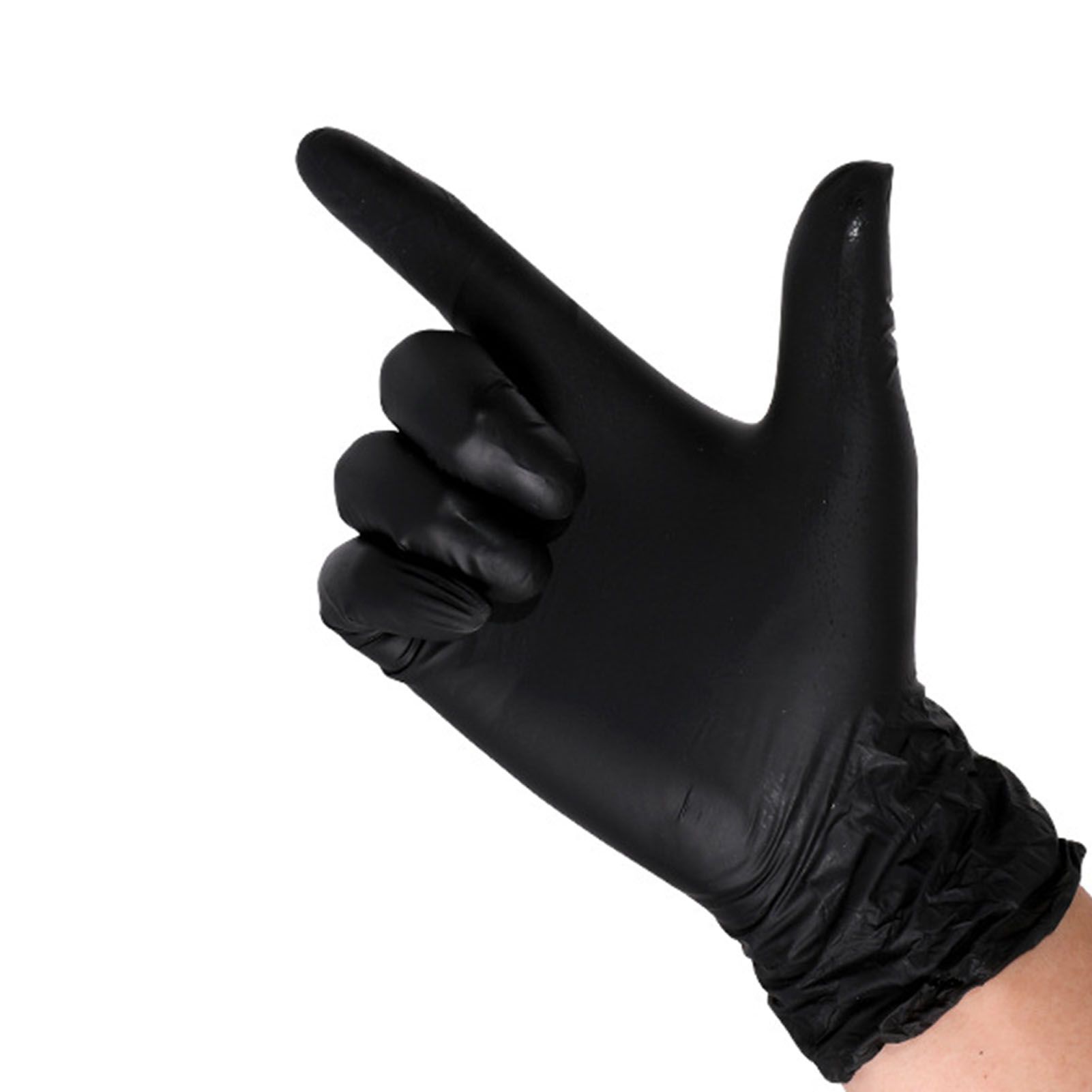 100PCS Food Gloves PVC High Elastic Protective Gloves for Cleaning Catering view 3