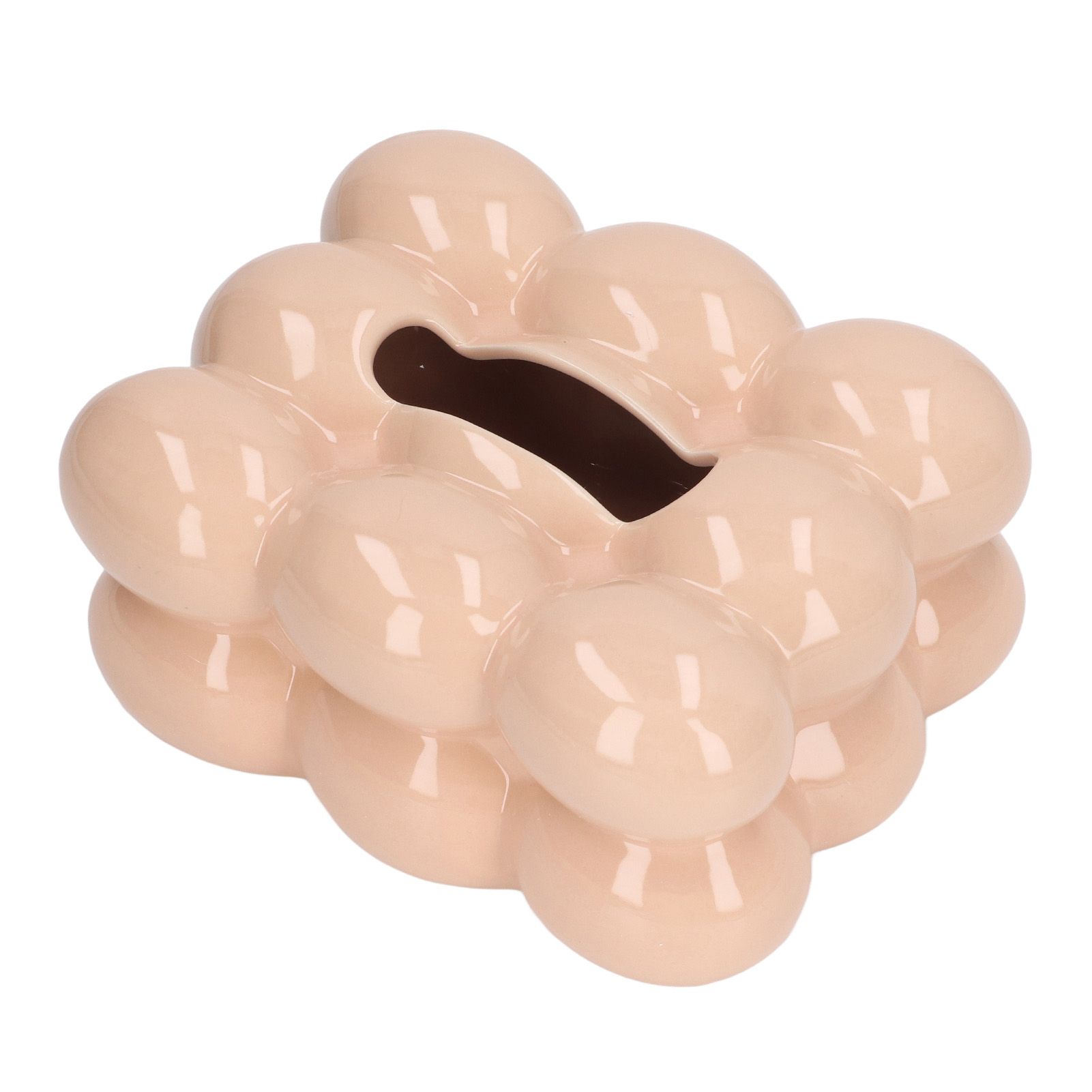 Electroplated Ceramic Tissue Box Case Holder Decorative Elegant Facial Tissue view 5